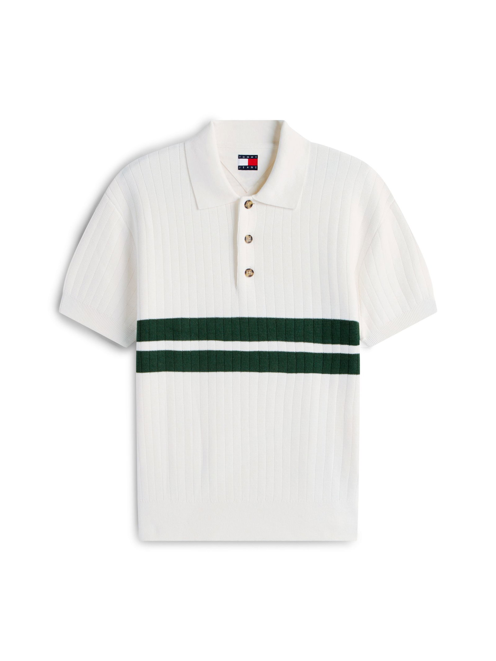 Tommy Jeans |  Tommy Jeans Poloshirt  | L | ancient white