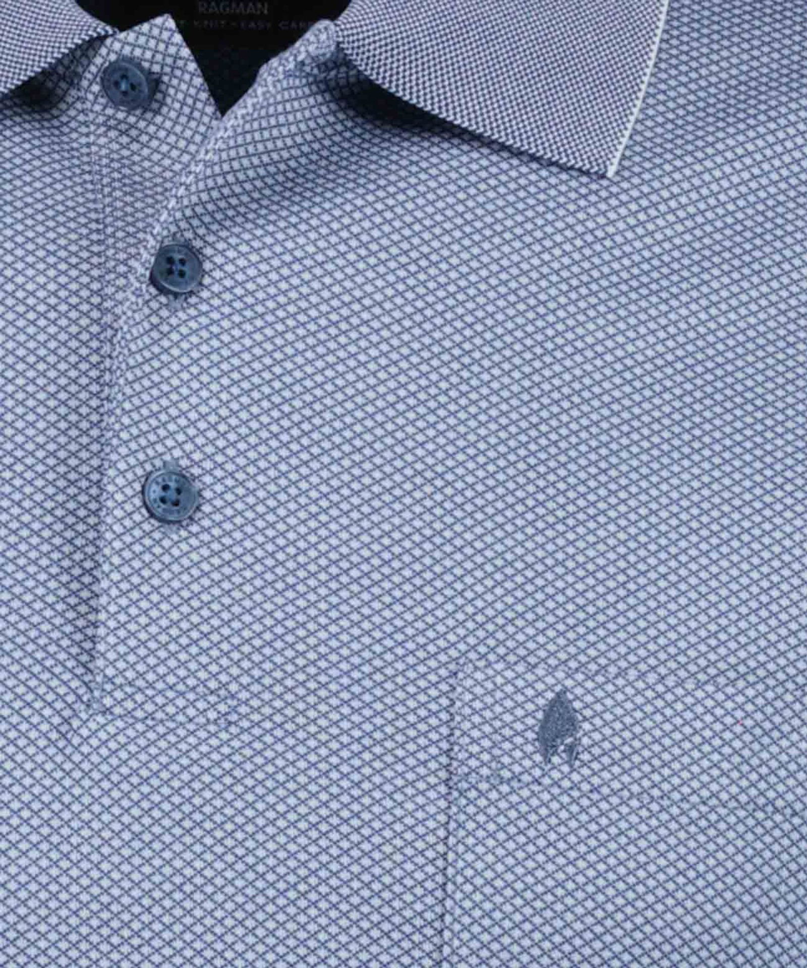 RAGMAN |  RAGMAN Poloshirt  | XXL | taube