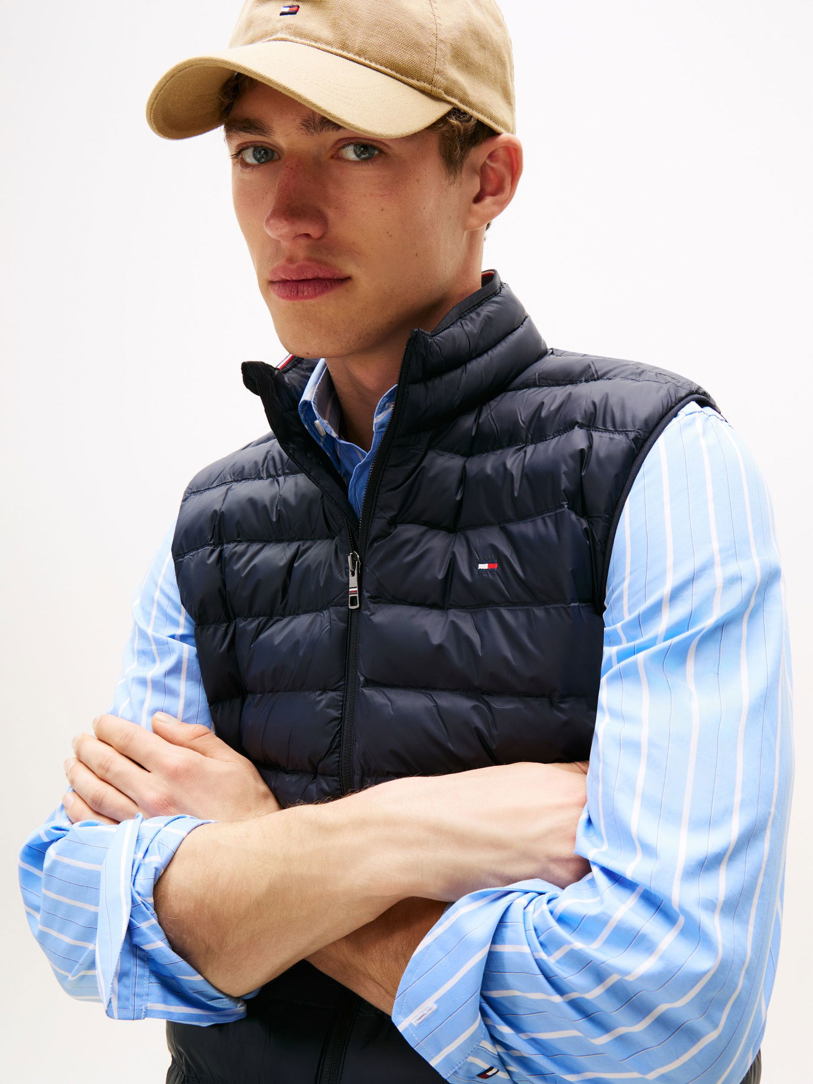 Tommy Hilfiger |  Tommy Hilfiger Weste | M | desert sky