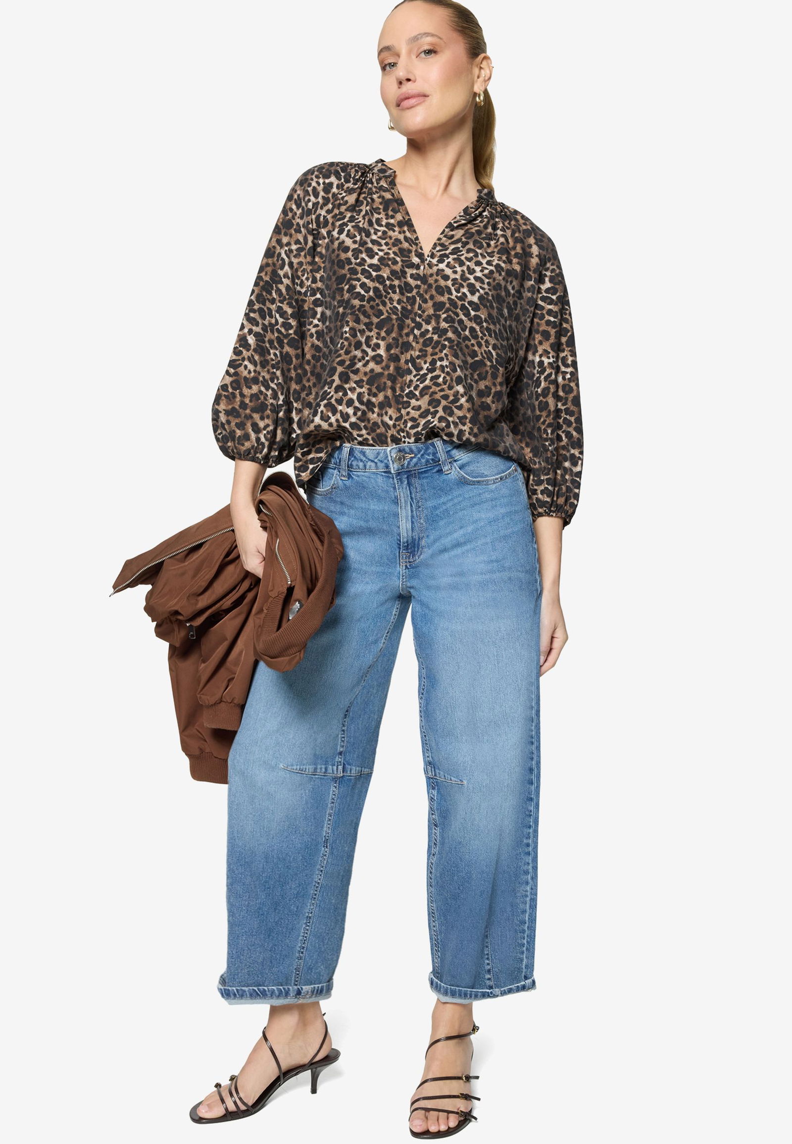 Zero |  Zero Druckbluse  | 34 | 1605_7898