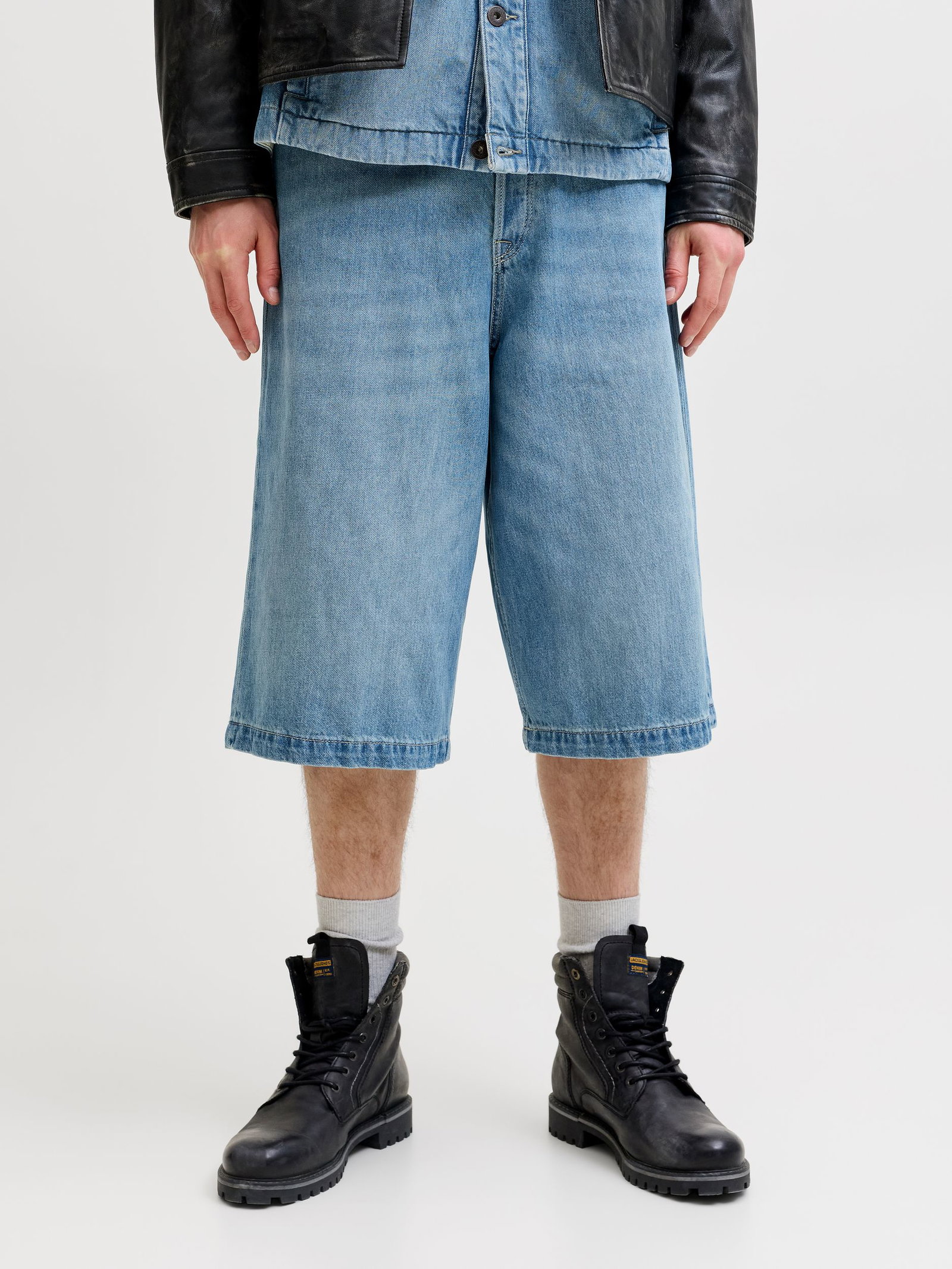 Jack&Jones |  Jack&Jones Long Shorts  | S | blue denim