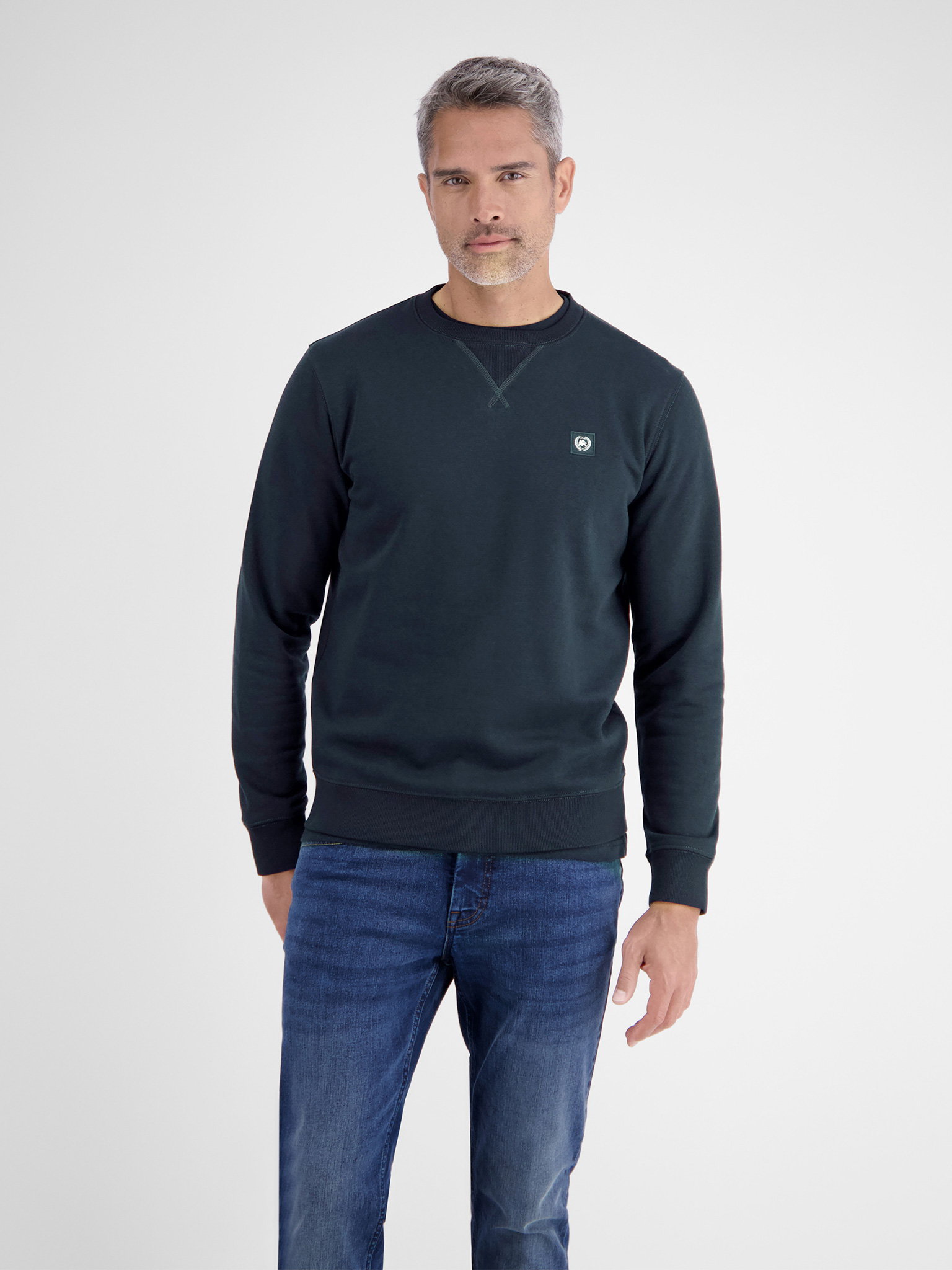 SWEATSHIRT/TROYER/RH/V-NE, CLASSIC NAVY #3