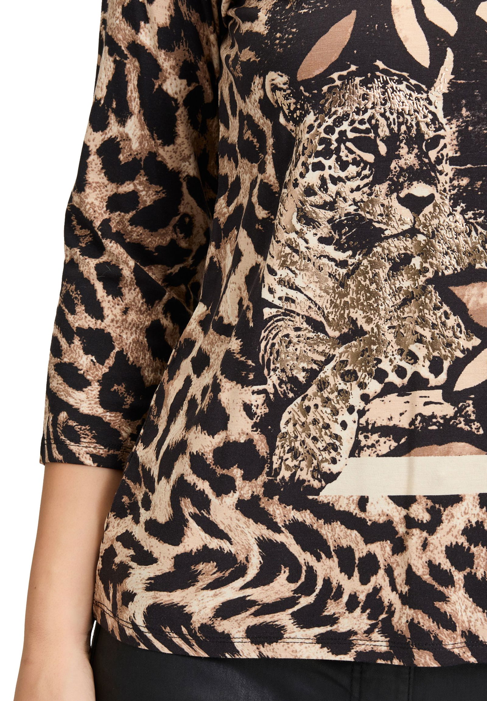 Betty Barclay |  Betty Barclay Shirt  | 42 | schwarz/beige