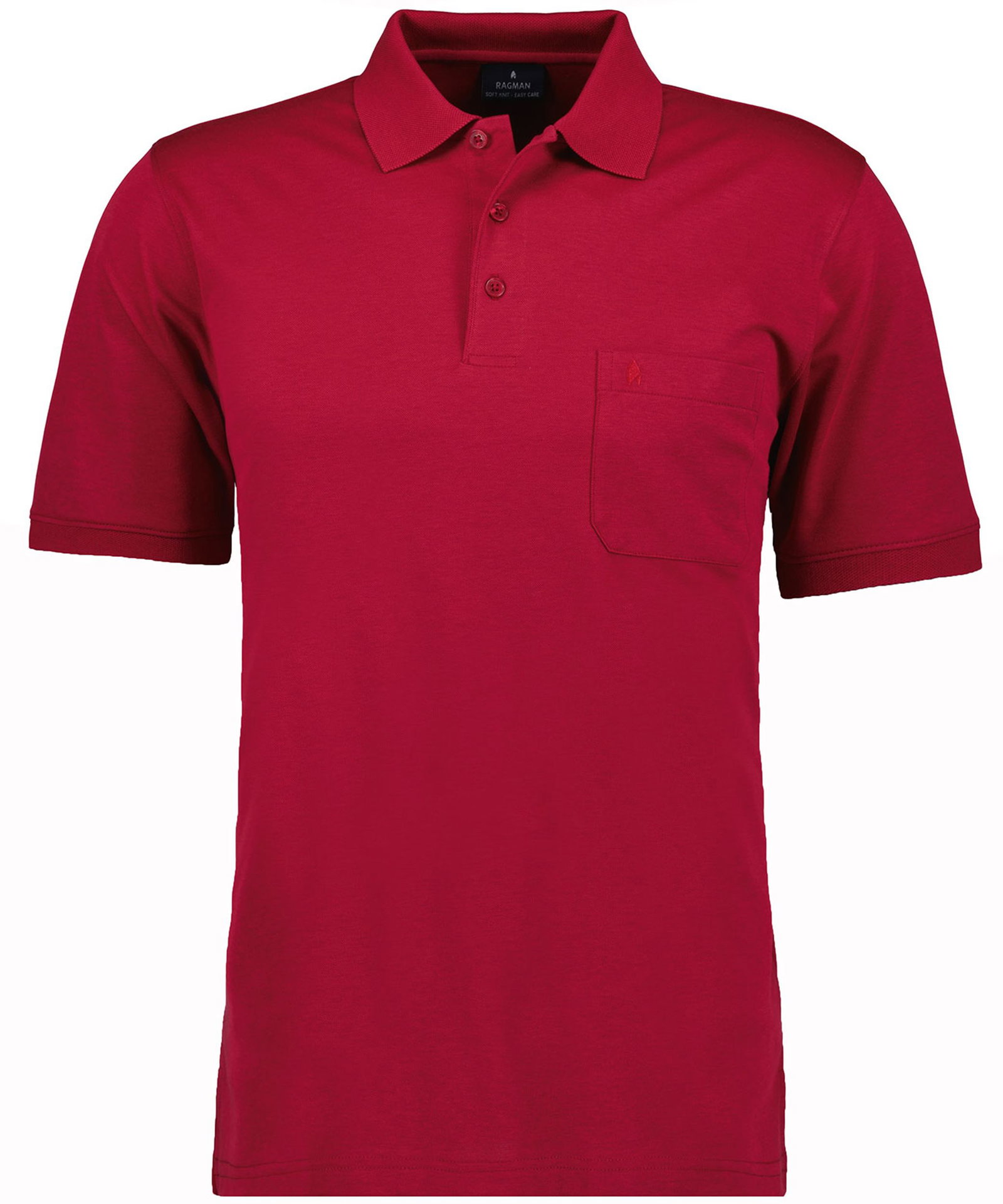 RAGMAN |  RAGMAN Poloshirt  | XXL | erdbeere