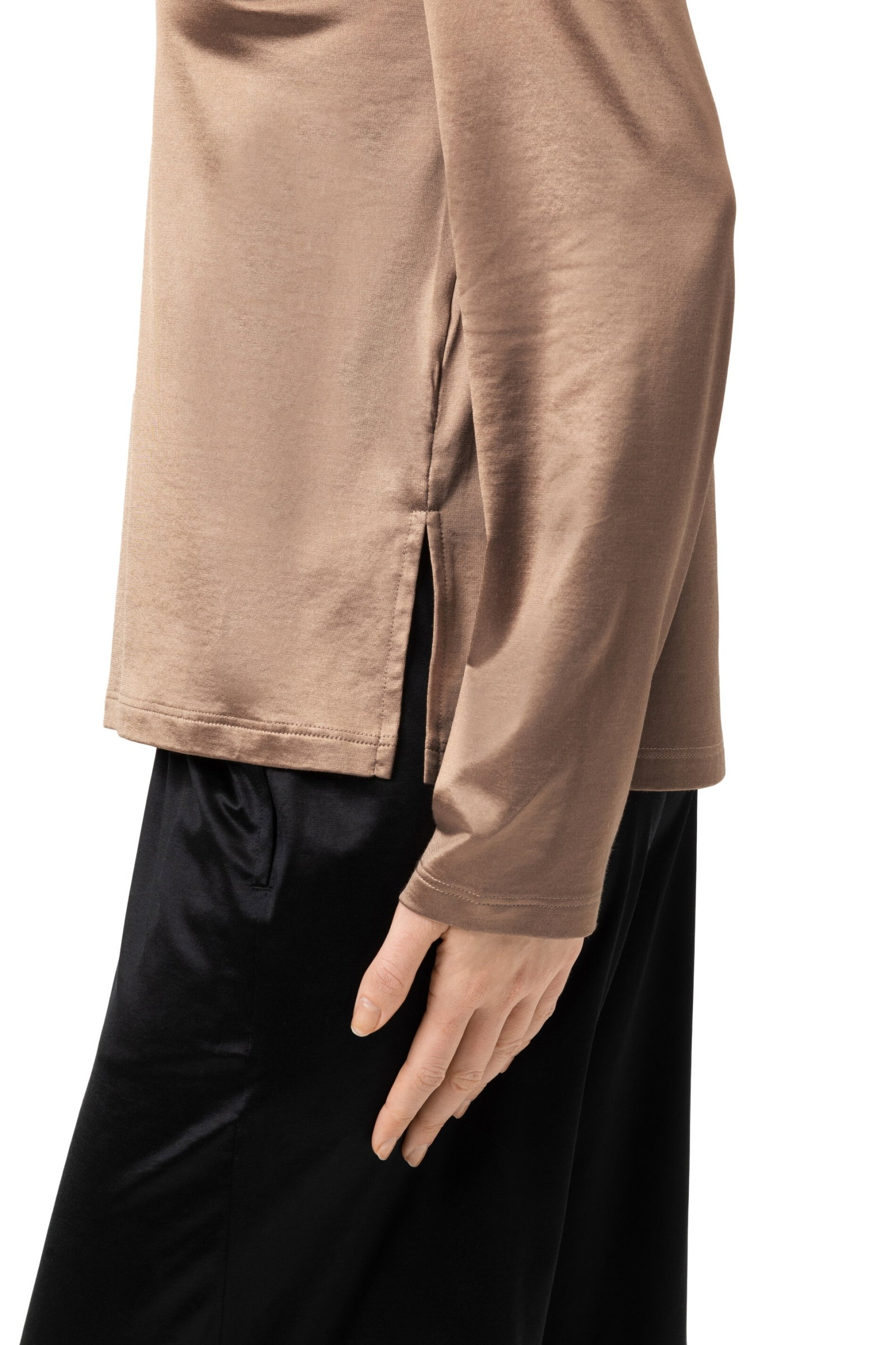 T-Shirt langarm, golden hazel #4