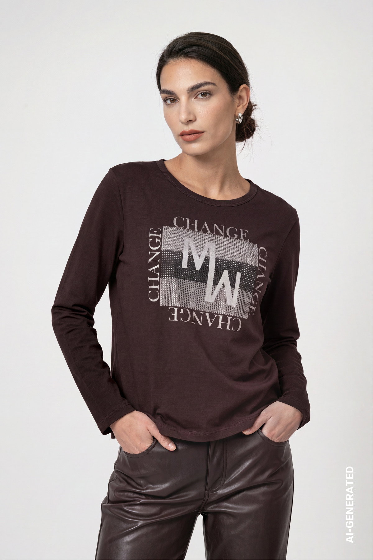 Pullover, black coffee #2