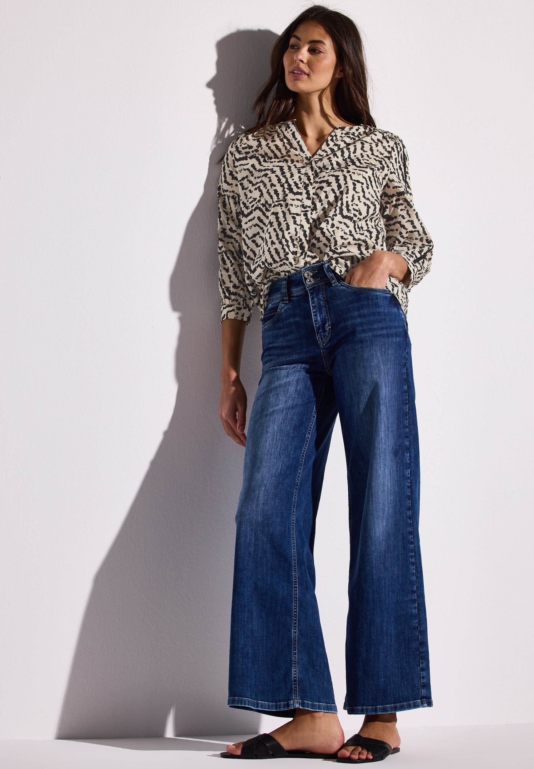 Street One |  Street One Druckbluse  | 40 | 4565_36269