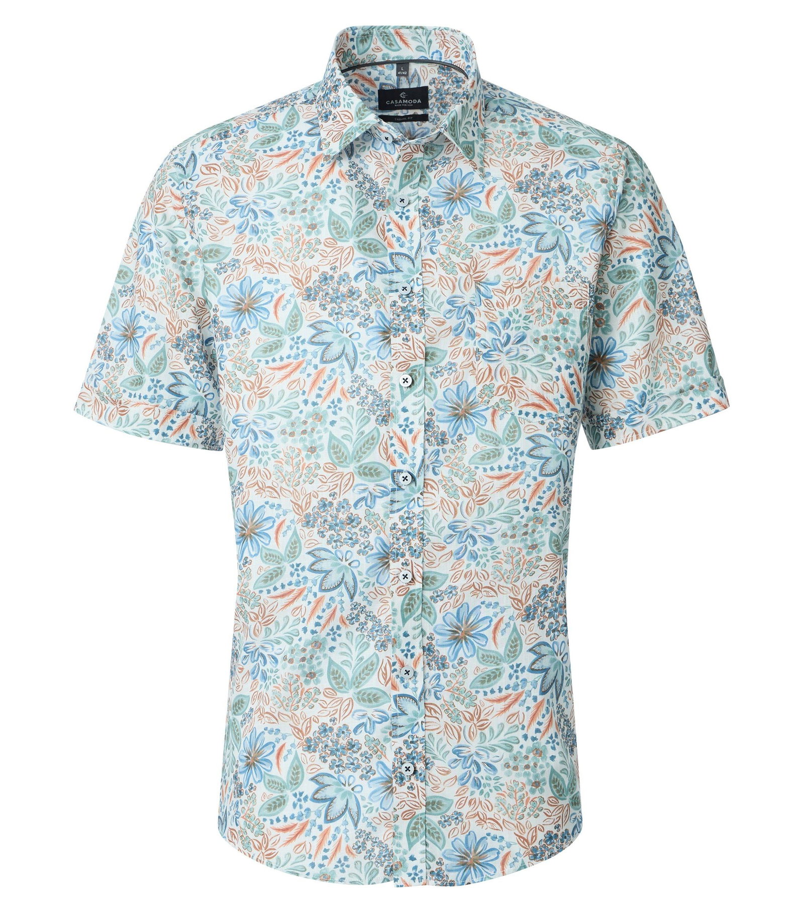 |  Kent Casual Fit 1/2Arm, 350 tUErkis | M | türkis