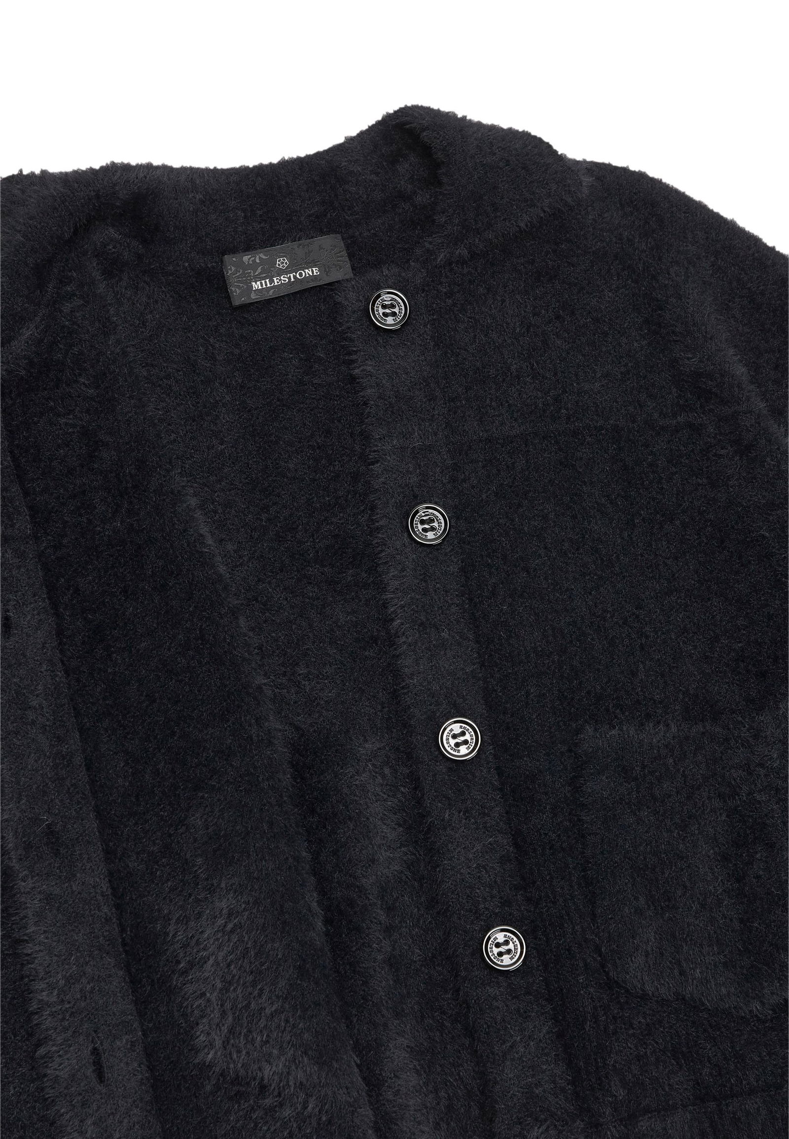 Milestone | Milestone Strickjacke | Cardigan | M | schwarz