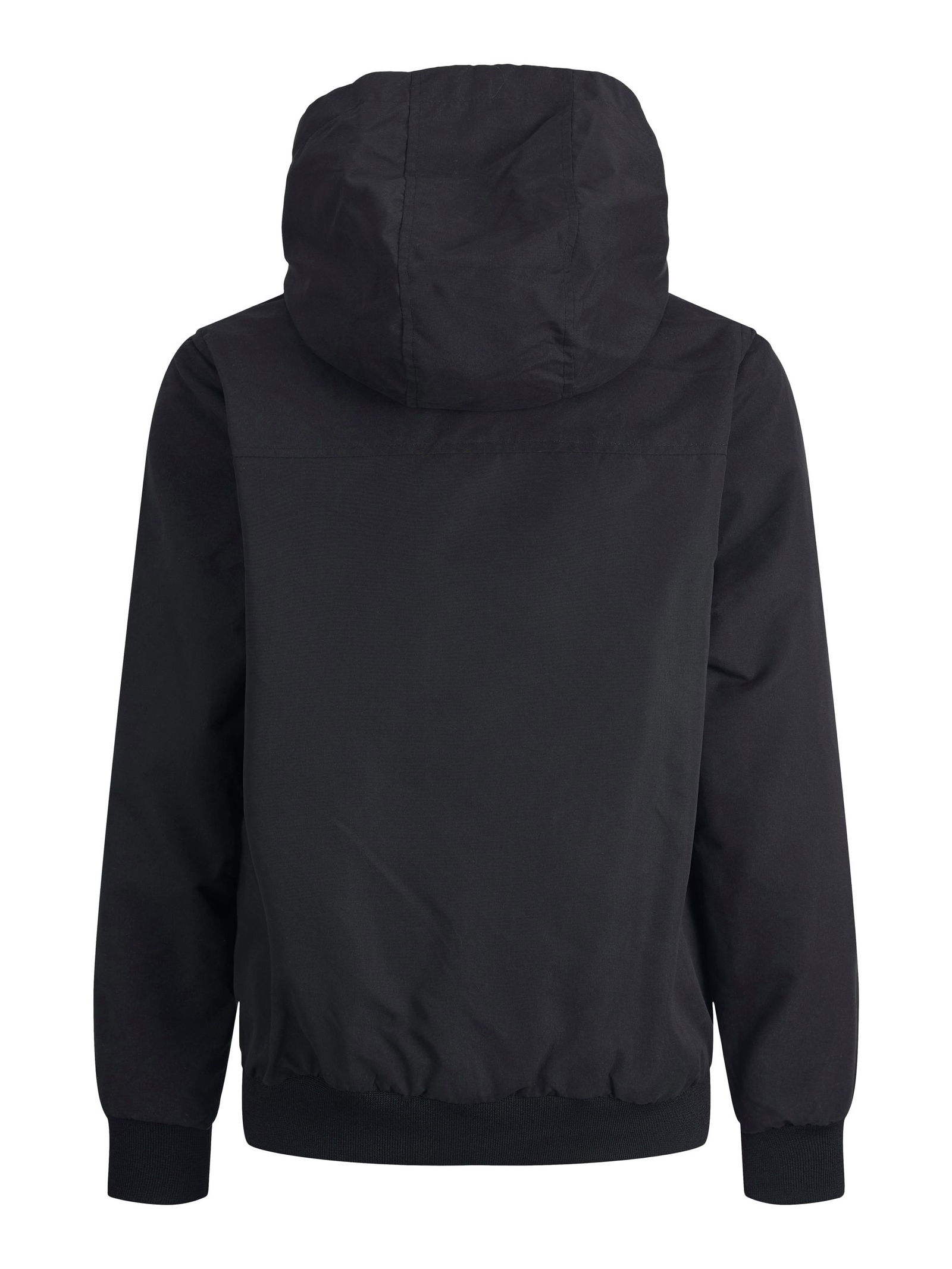 7f7ebcdc6c632bbf892089b61d54fe7f Jack&Jones | JJERUSH BLOCKING HOOD BOMBER NOOS JNR | 176 | black