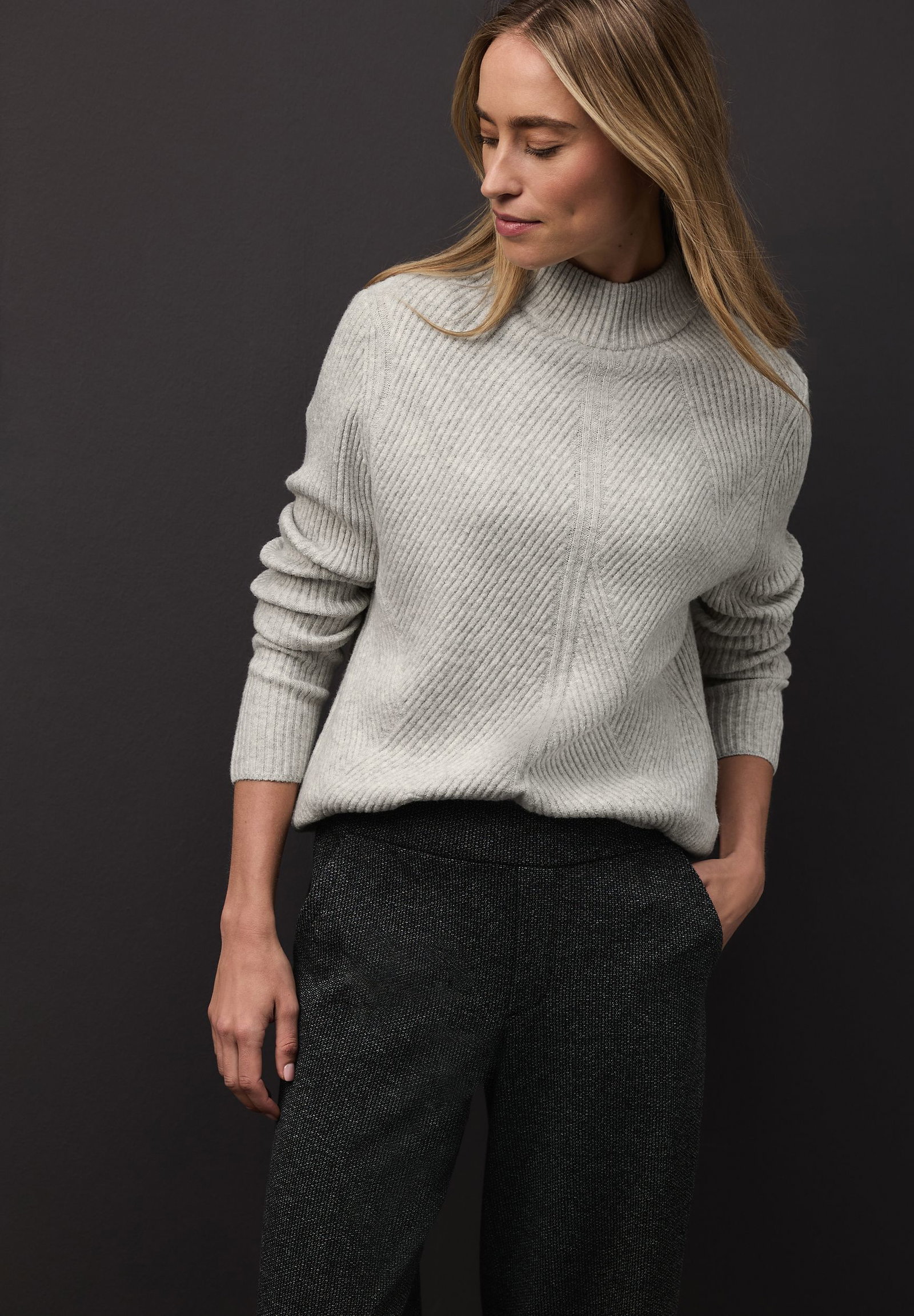 5f77d2f84af42a281686fd7798c5058e Street One | Street One Pullover | 42