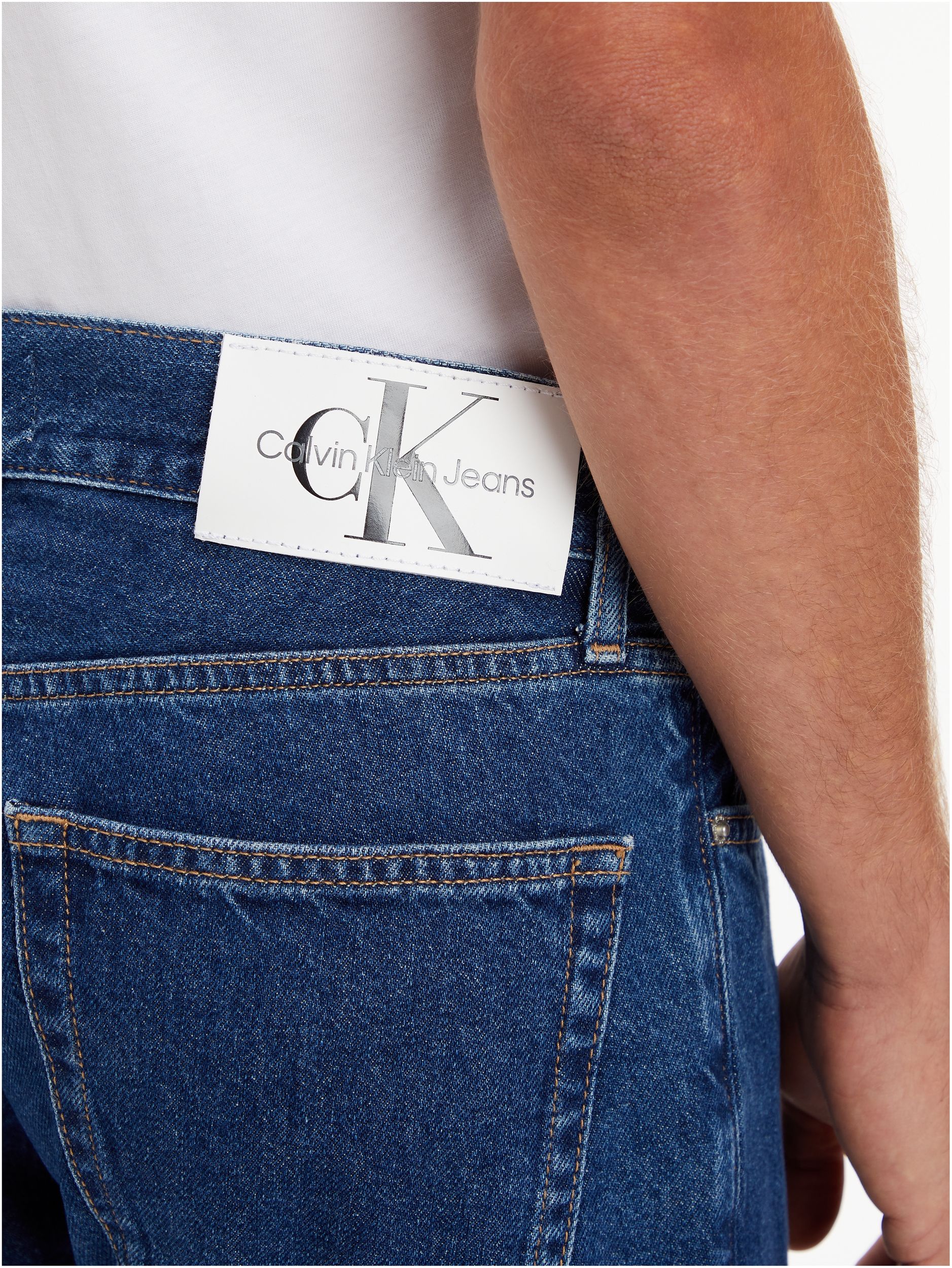 Calvin Klein Jeans Straight Leg Jeans 