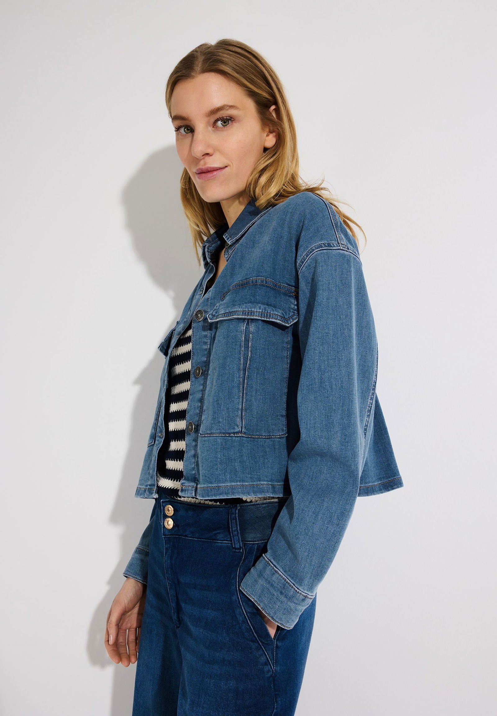 More & More |  More & More Jeansjacke  | 36 | denim