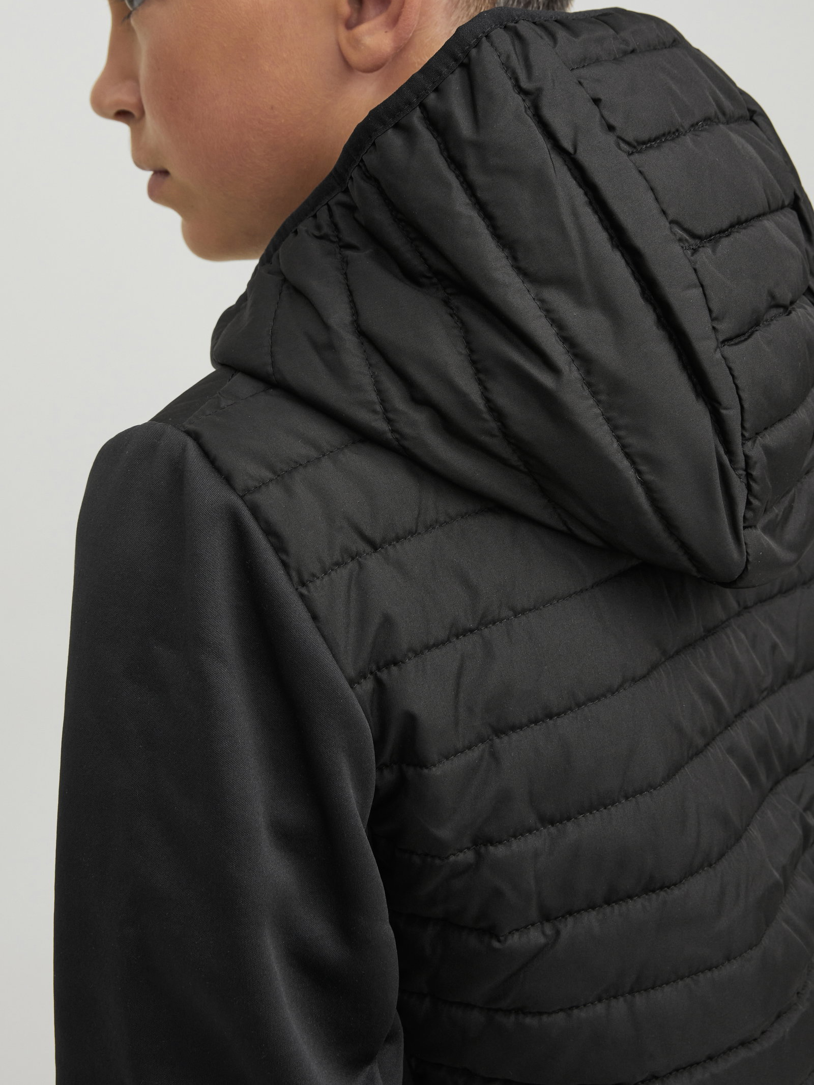 JJEMULTI QUILTED JACKET NOOS JNR, Black/SET-IN SLEEVES #6