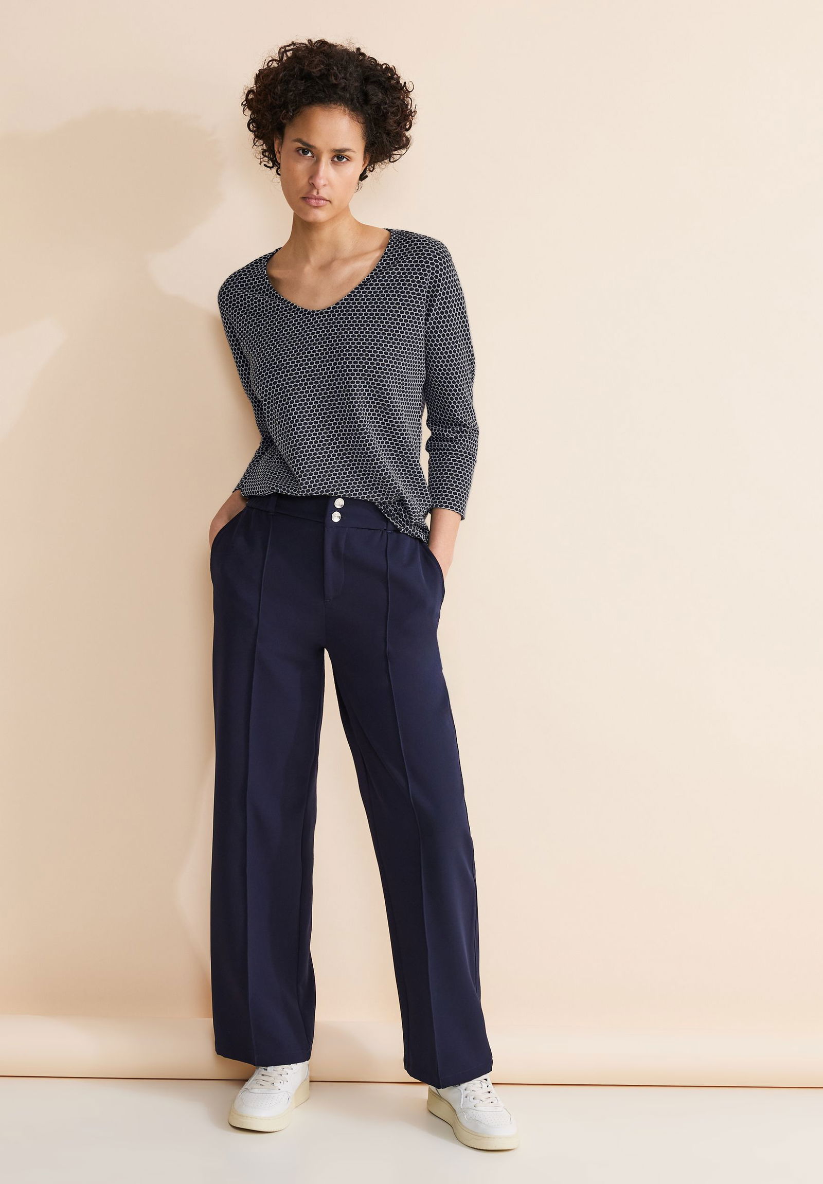 Street One | Street One Top | 36 | deep blue melange