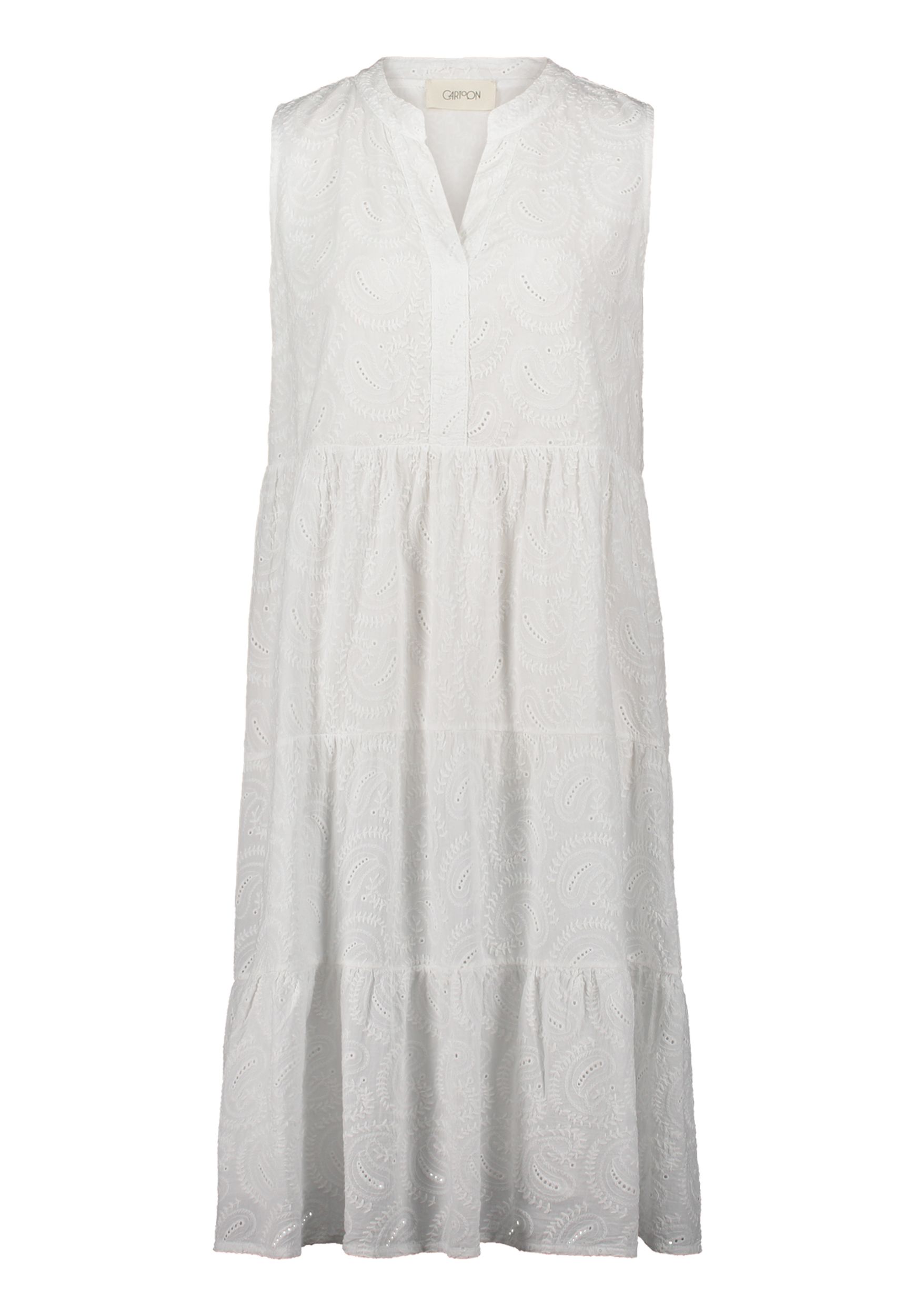  |  Kleid Kurz ohne Arm, Bright White | 38 | weiß