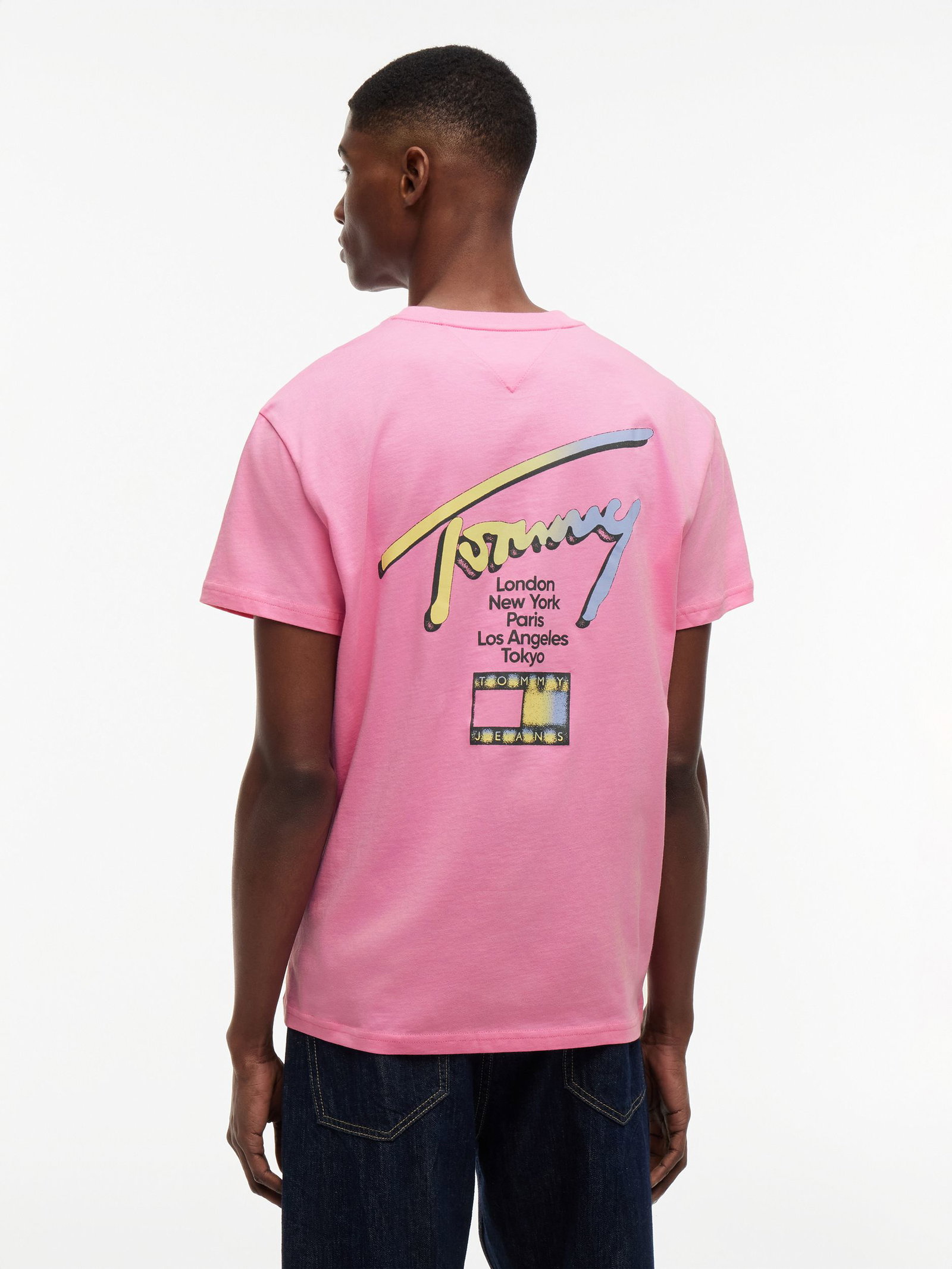 82c4ea3270fc8951260d920c46f0038e Tommy Jeans | Tommy Jeans Shirt | S | Pink Daisy