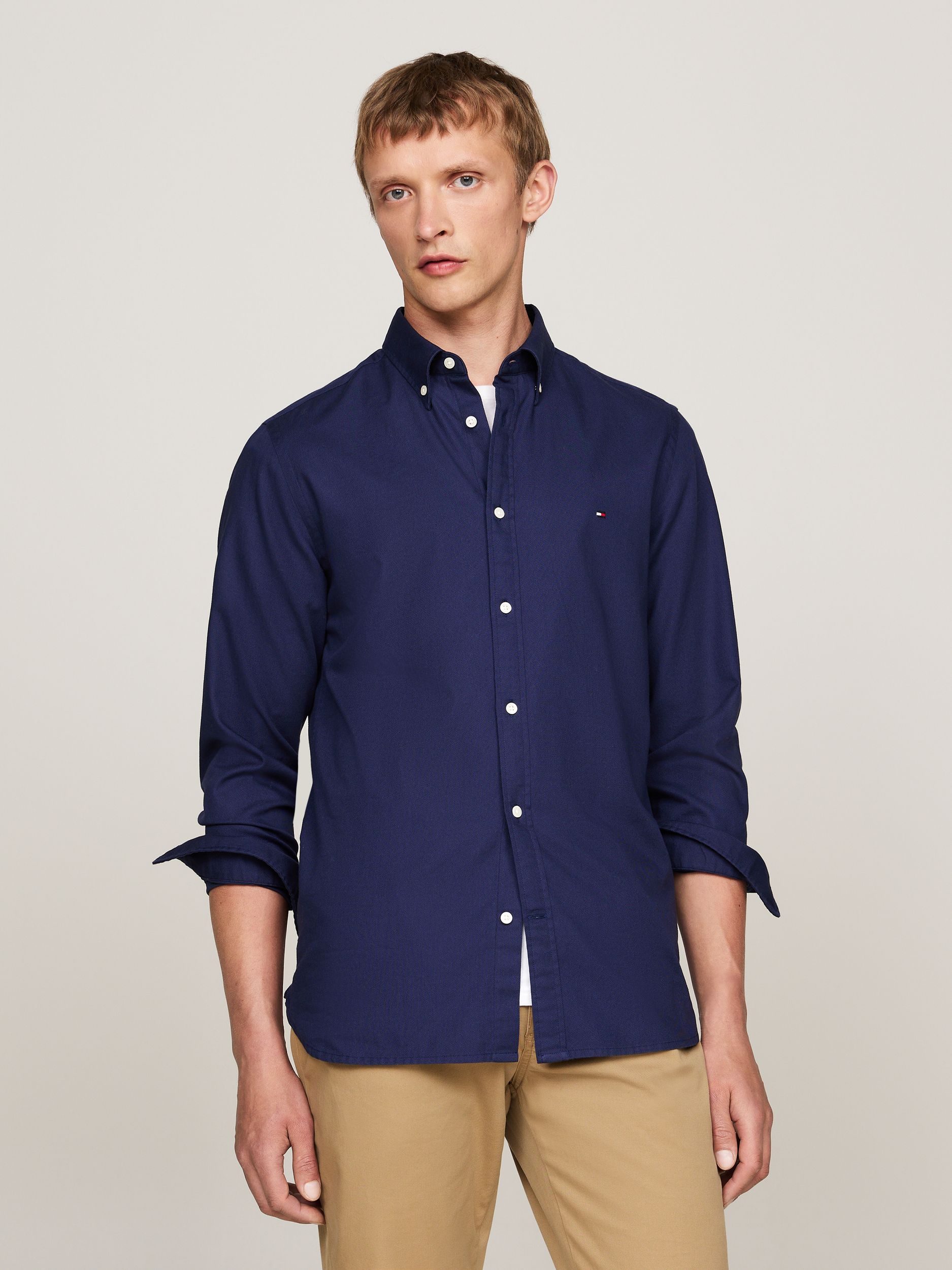 Tommy Hilfiger |  Tommy Hilfiger Hemd Regular Fit  | XXL | carbon navy