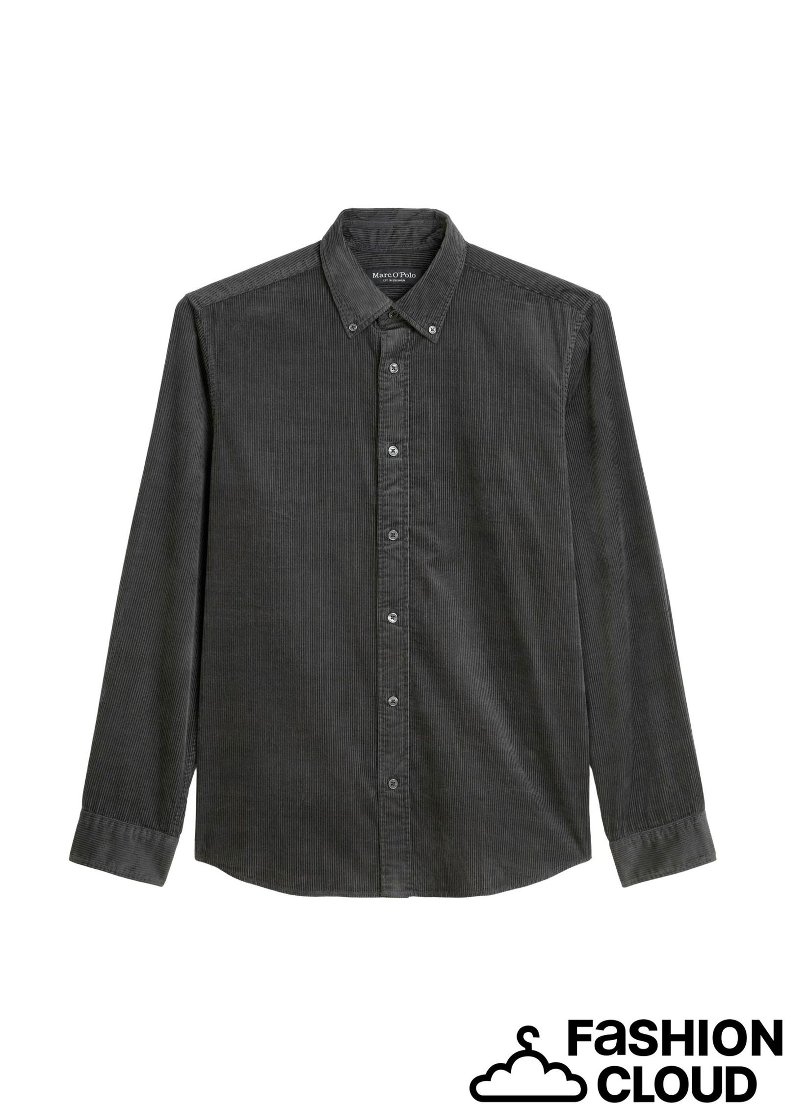 Marc O´Polo | Marc O´Polo Hemd Regular Fit | L | broken graphite