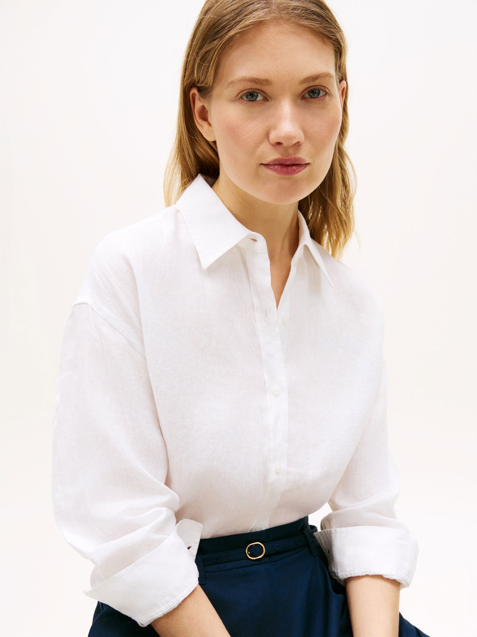 Tommy Hilfiger |  Tommy Hilfiger Bluse aus Leinen  | M