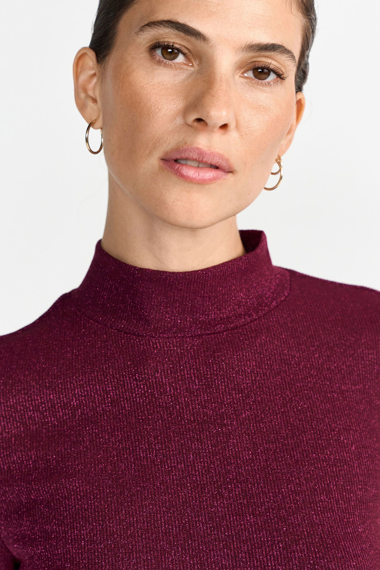 Rich & Royal | Rich & Royal Pullover | L | ruby glow