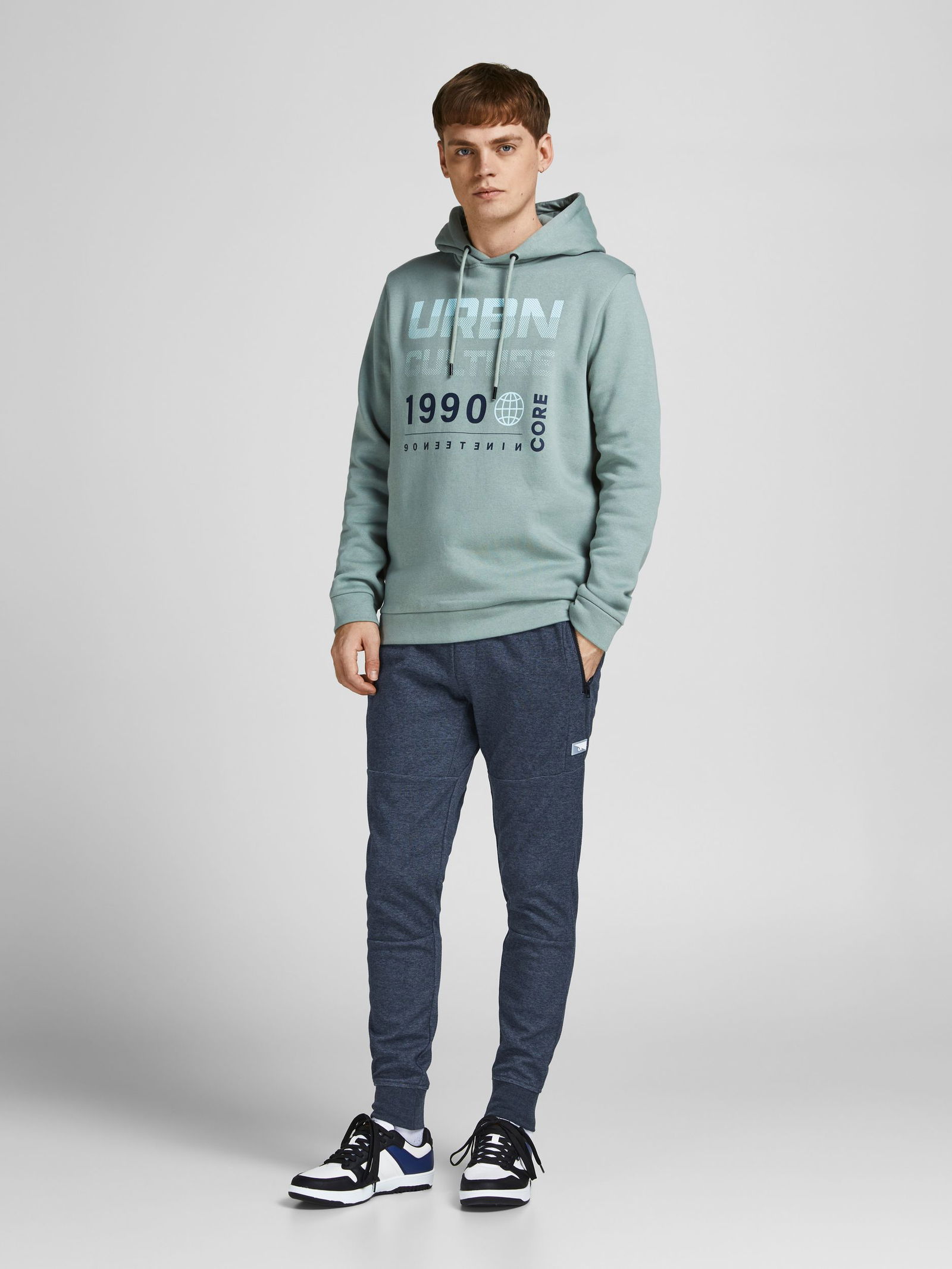 Jack&Jones |  JPSTWILL AIR SWEAT PANTS NOOS | S | navy blazer