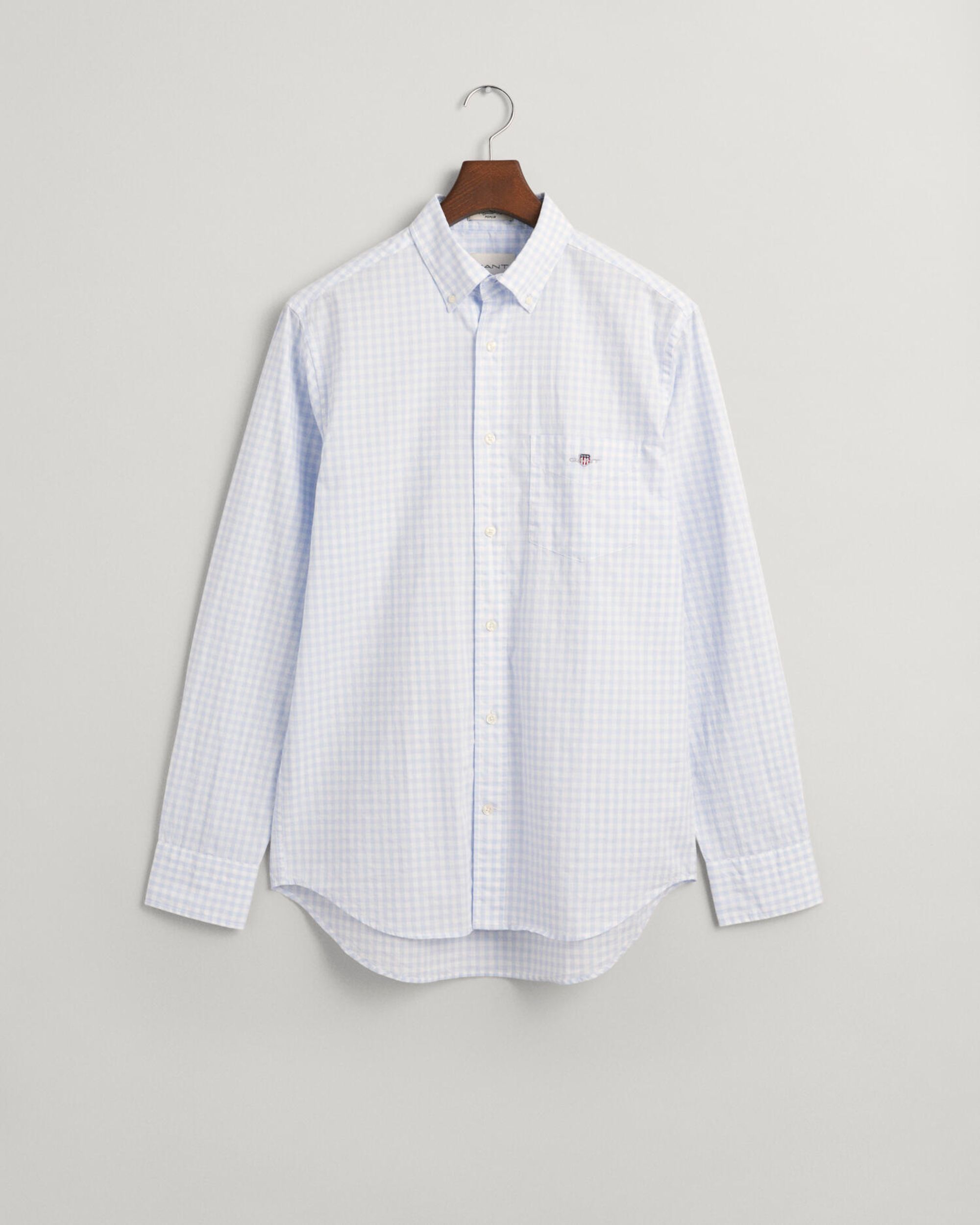 Gant |  Gant Hemd Regular Fit  | 4XL | light blue