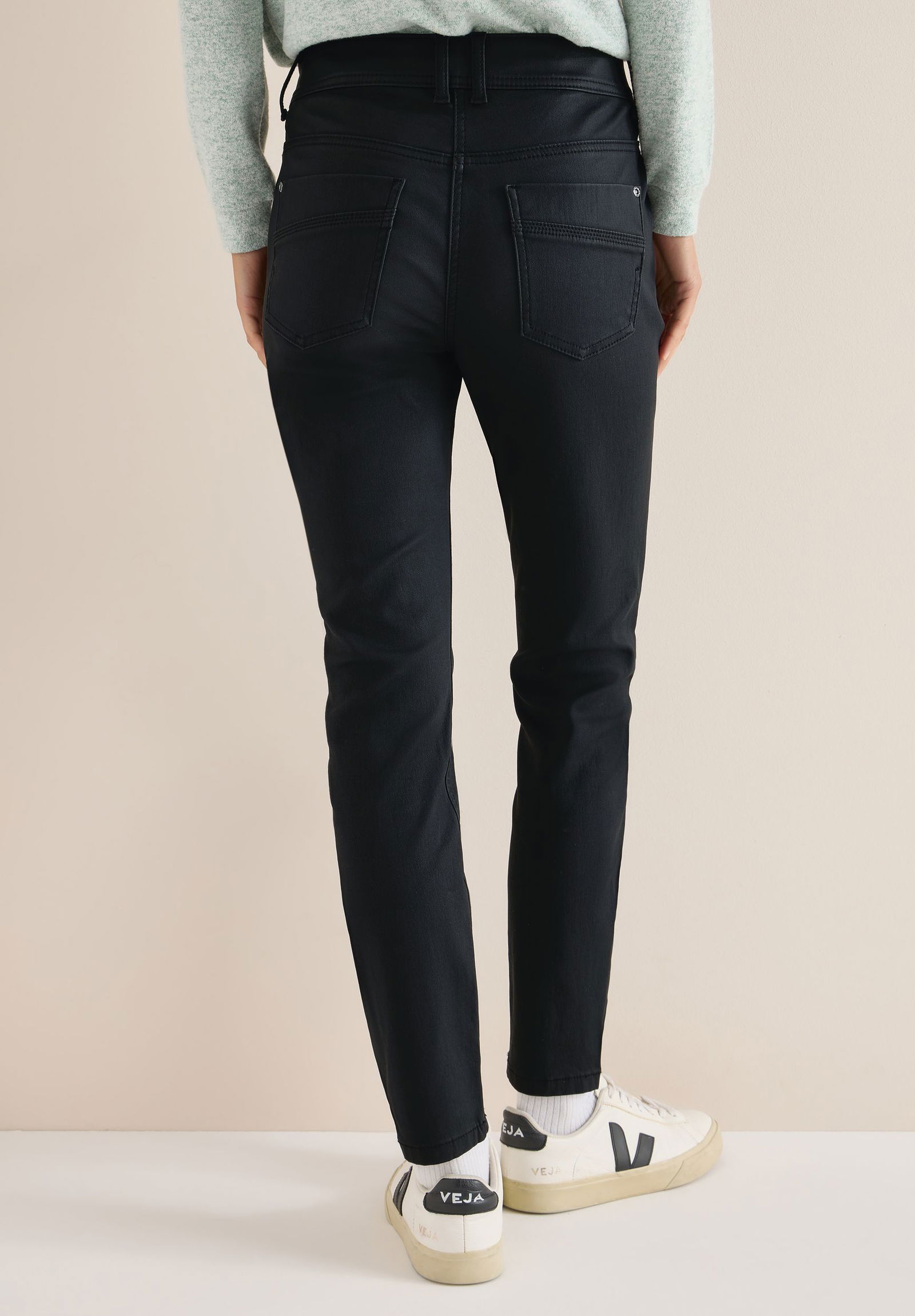 CECIL | CECIL Schmale Hose | 29/30 | black