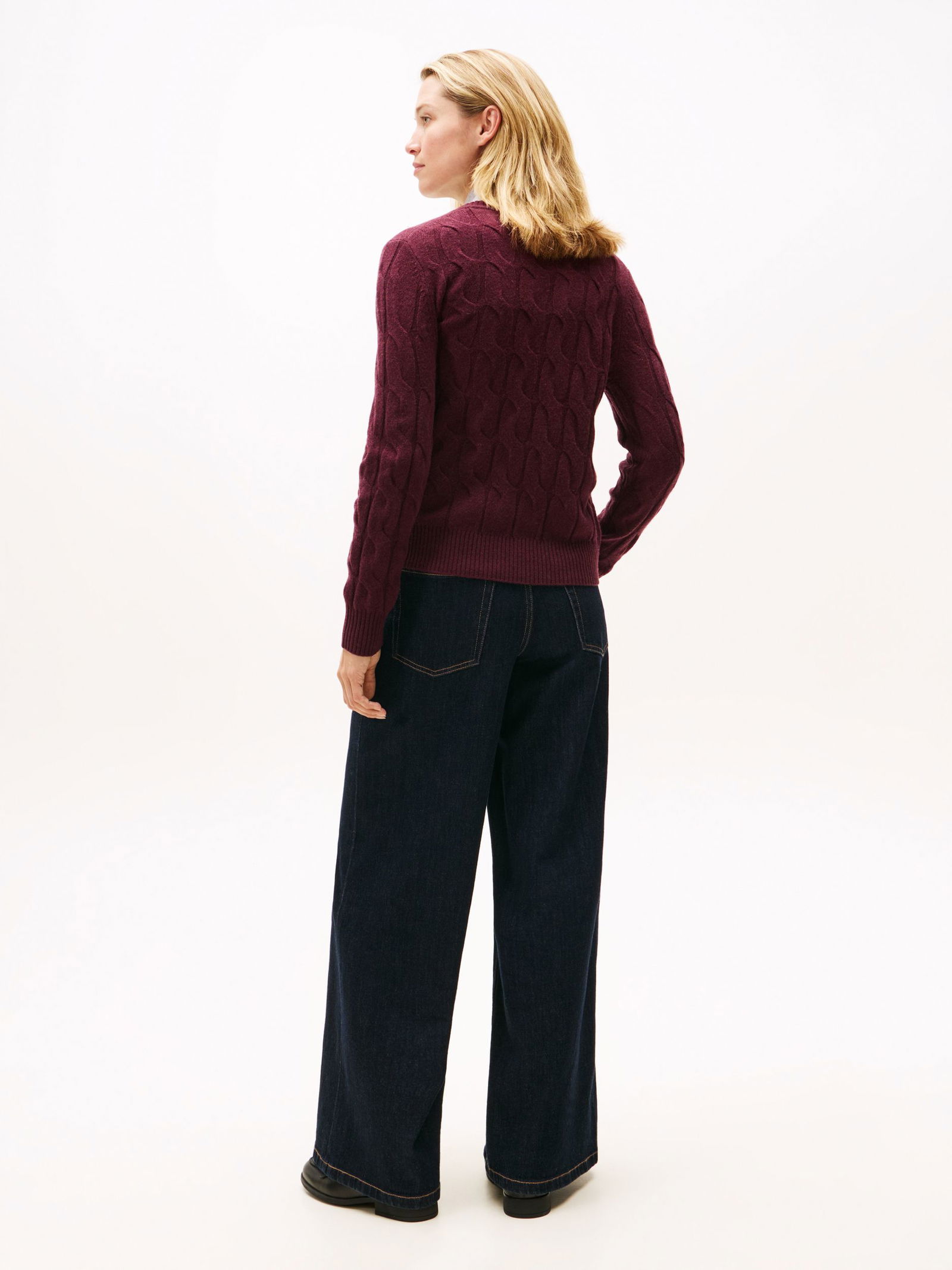Tommy Hilfiger | Tommy Hilfiger Soft Strickpullover | XL | deep burgundy