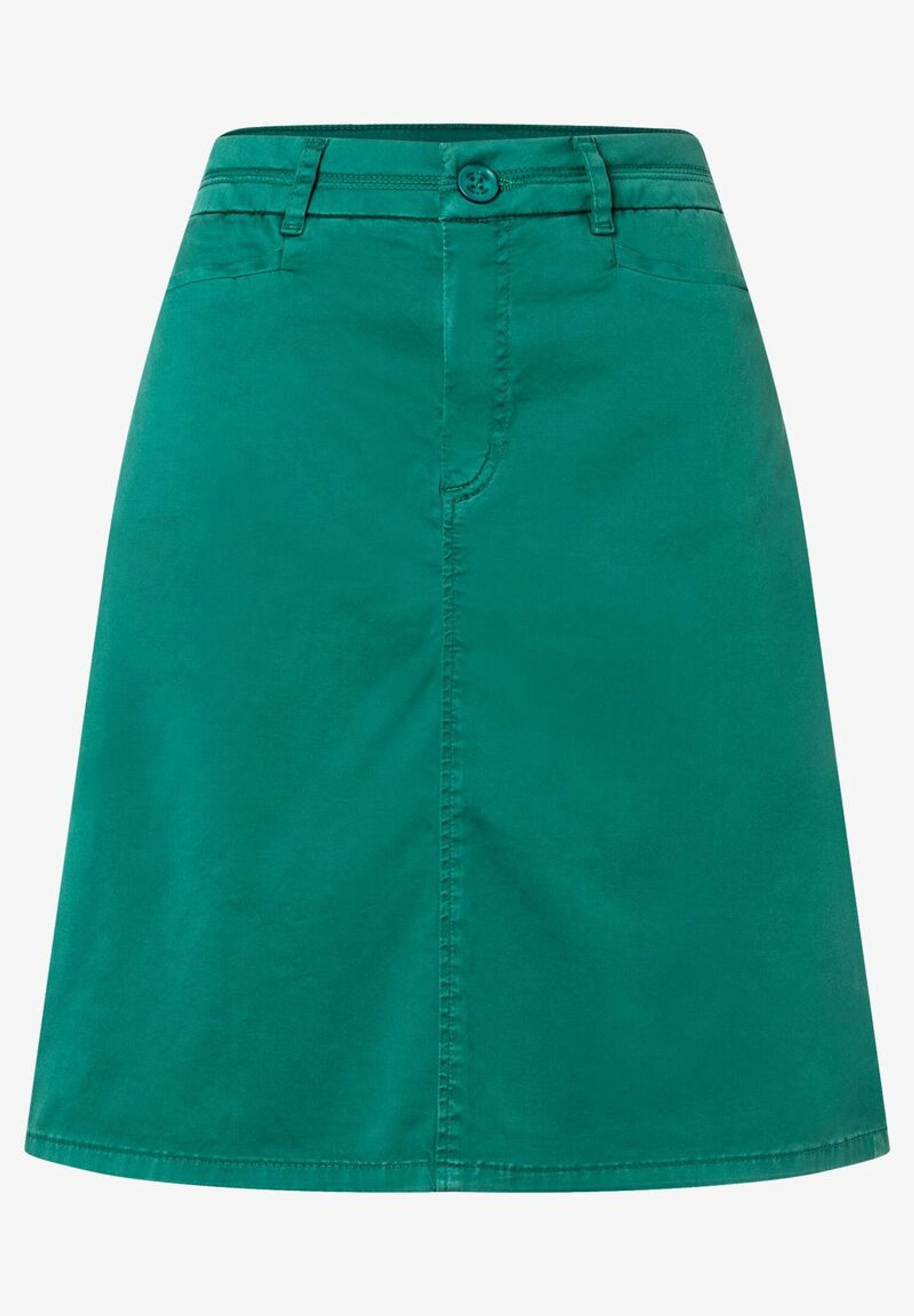  | CO-Sateen Skirt, summergarden green | 40