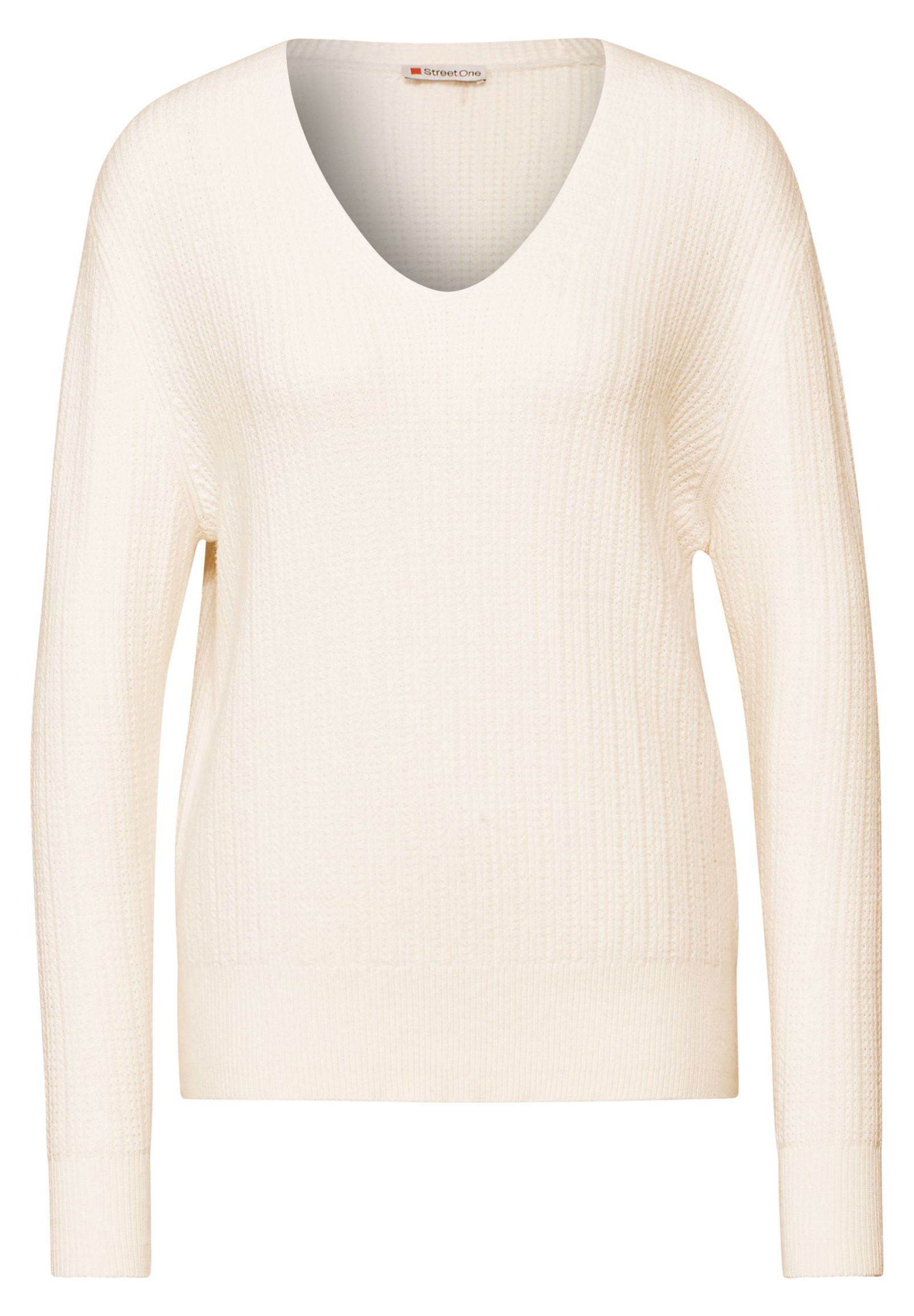 8796e0ac434854175592b5709c618b8d Street One | Street One Pullover | 40 | lucid white