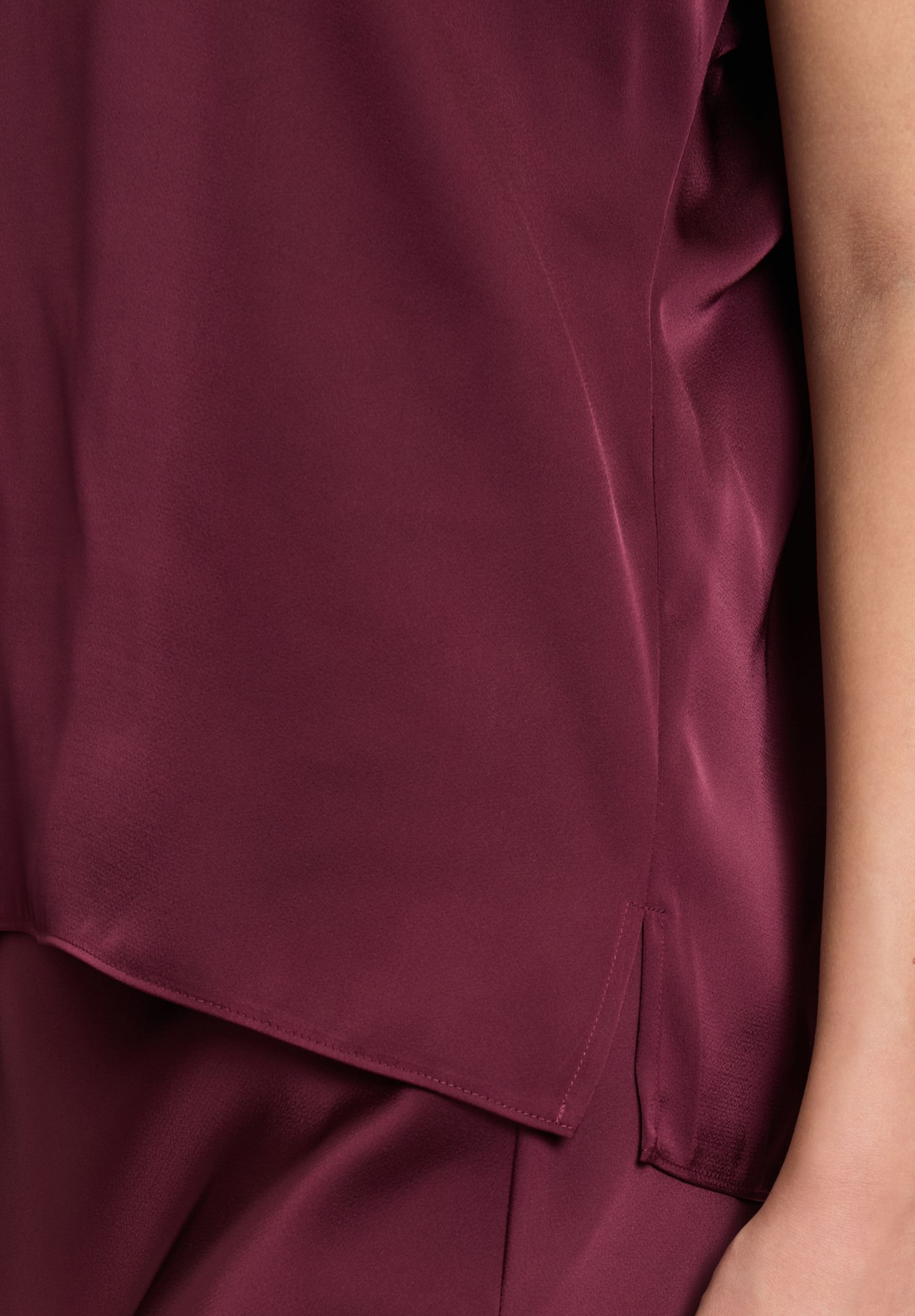 V by Vera Mont |  Satin-Bluse | 40 | peony blush