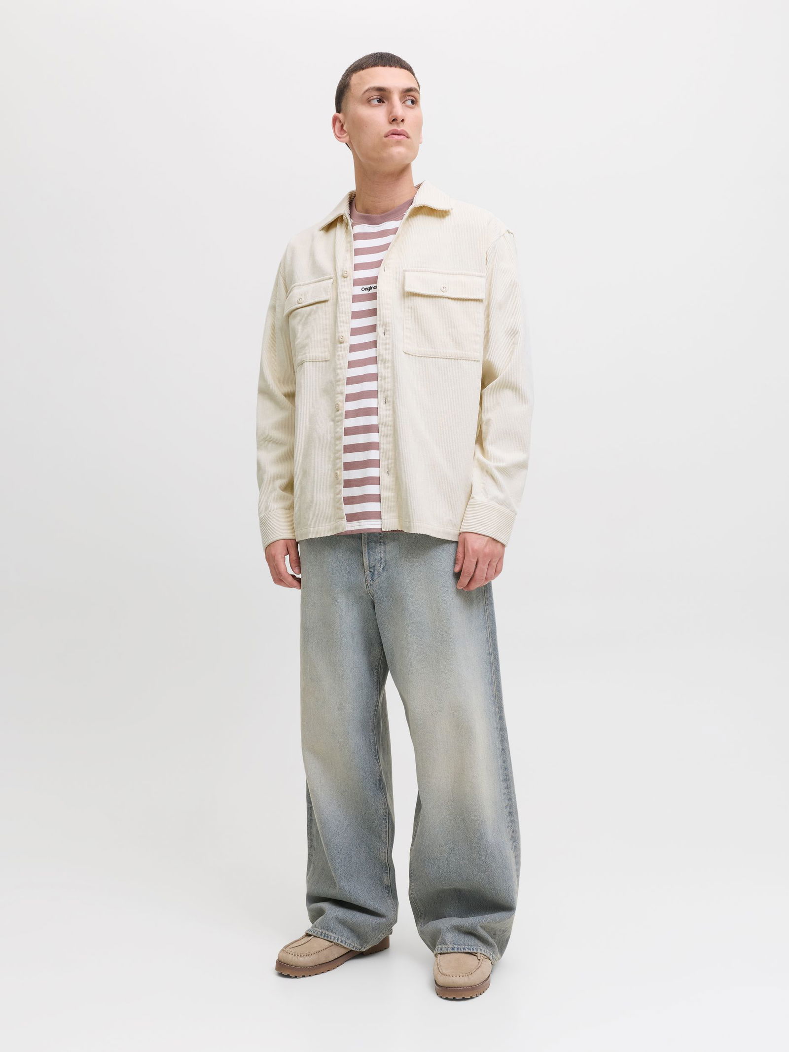Jack&Jones | Jack&Jones Hemd Super Slim Fit | S | antique white