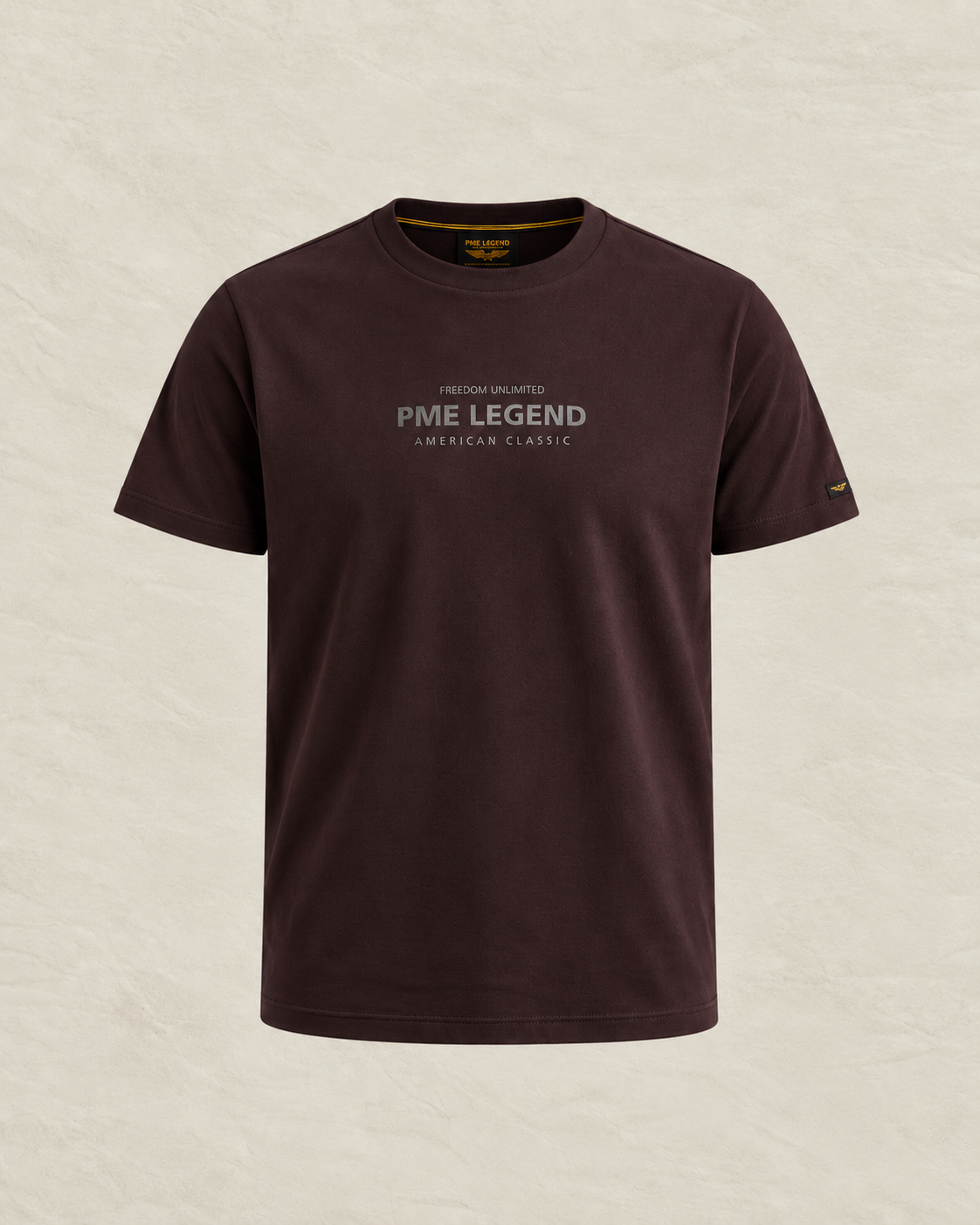 PME Legend T-Shirt aus Baumwolle mit Stretch und Print #1