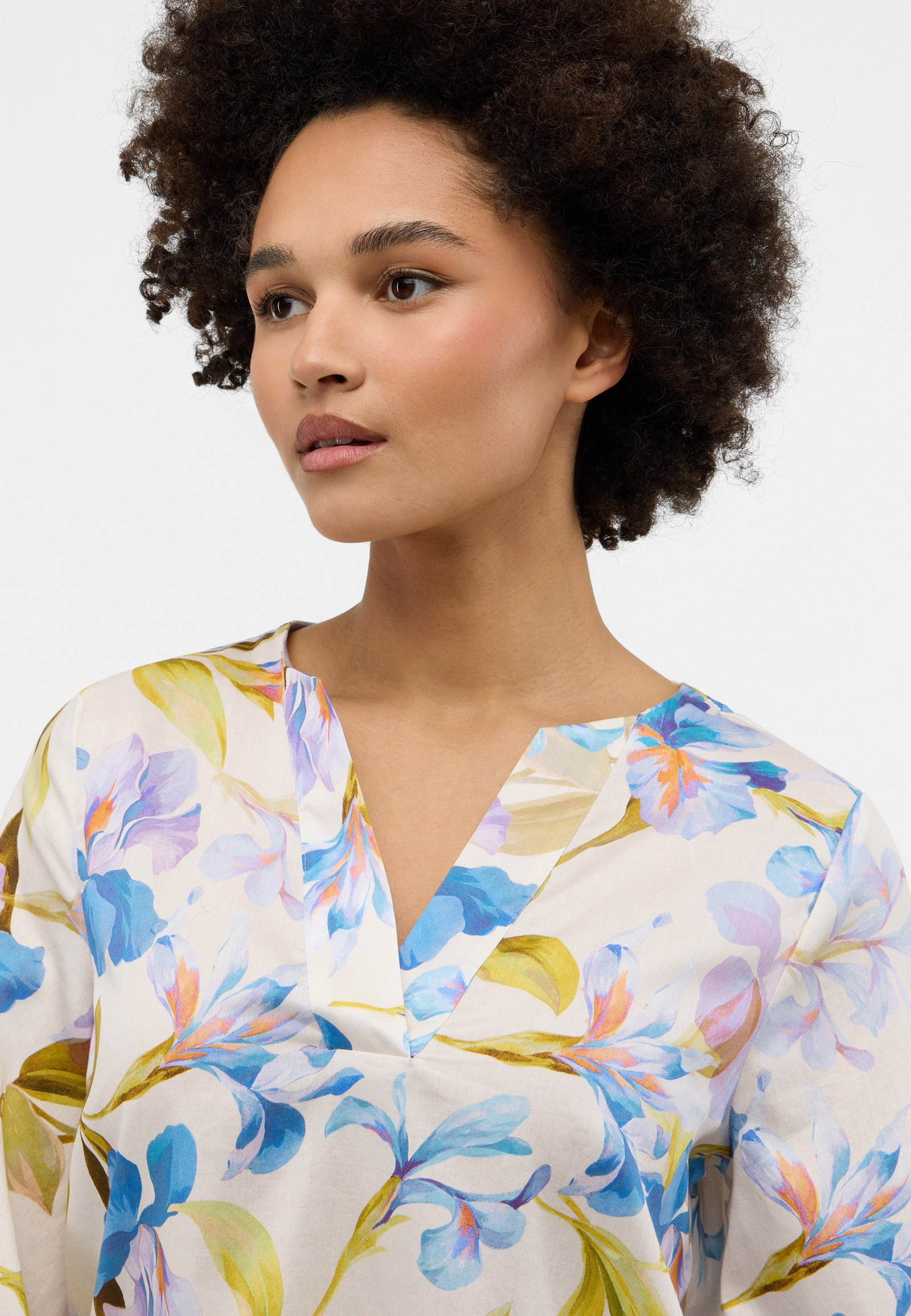 Eterna Bluse Satingewebe 3/4-Arm #3