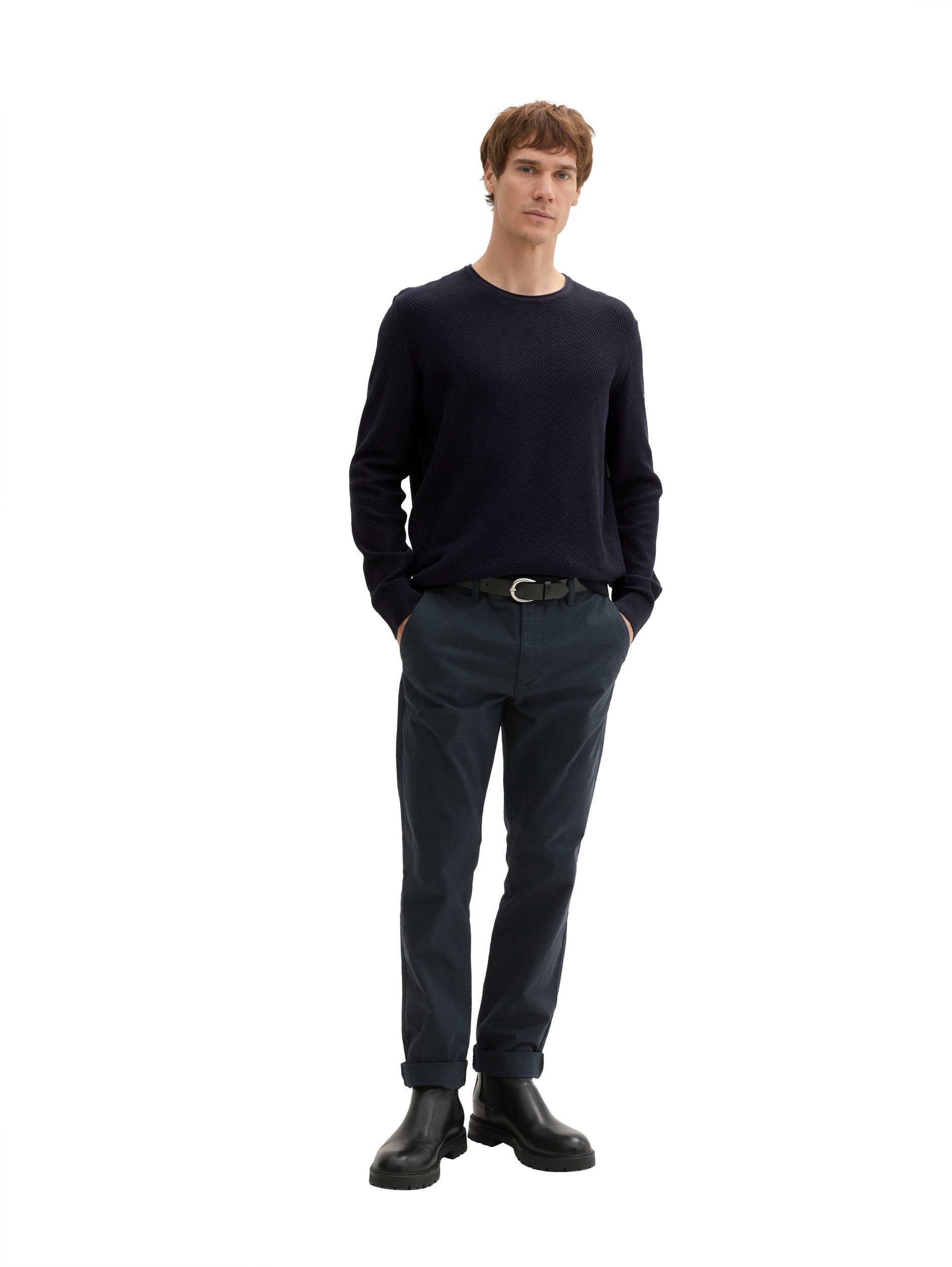 Tom Tailor |  Tom Tailor Pullover  | XXL | knitted navy melange