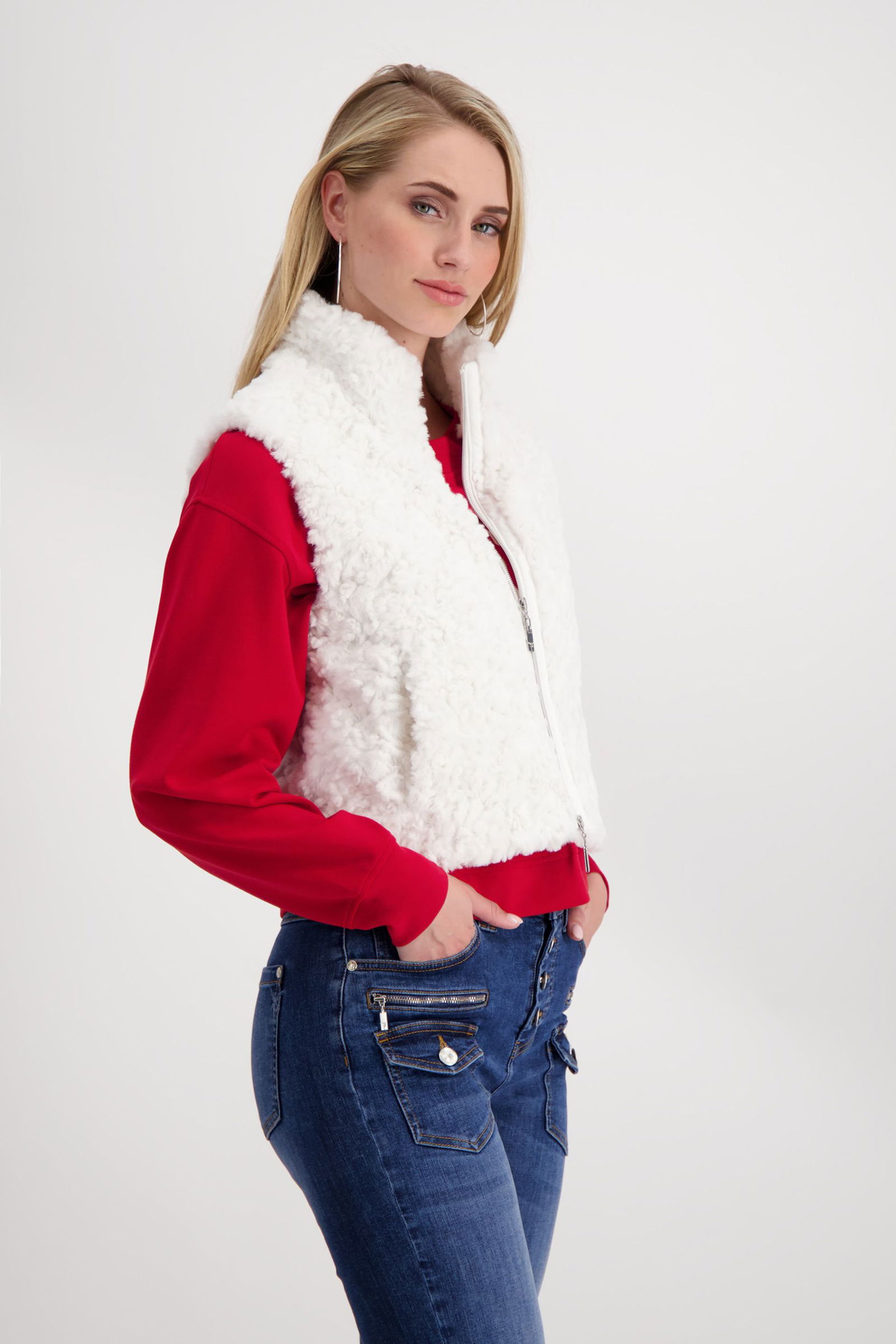 Monari | Monari Weste | 40 | off-white