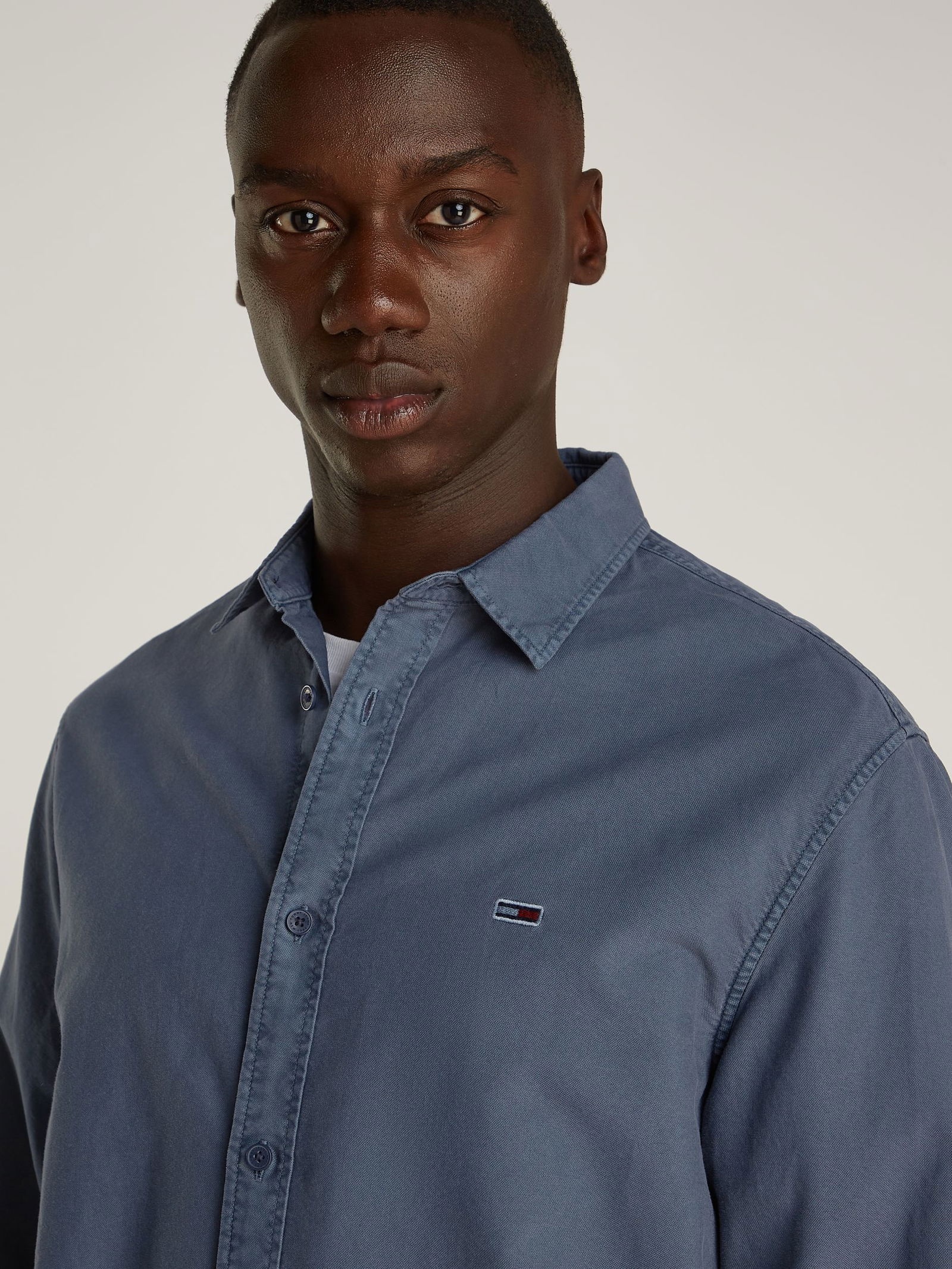 Tommy Jeans | Tommy Jeans Hemd Super Slim Fit | XL | dark night navy