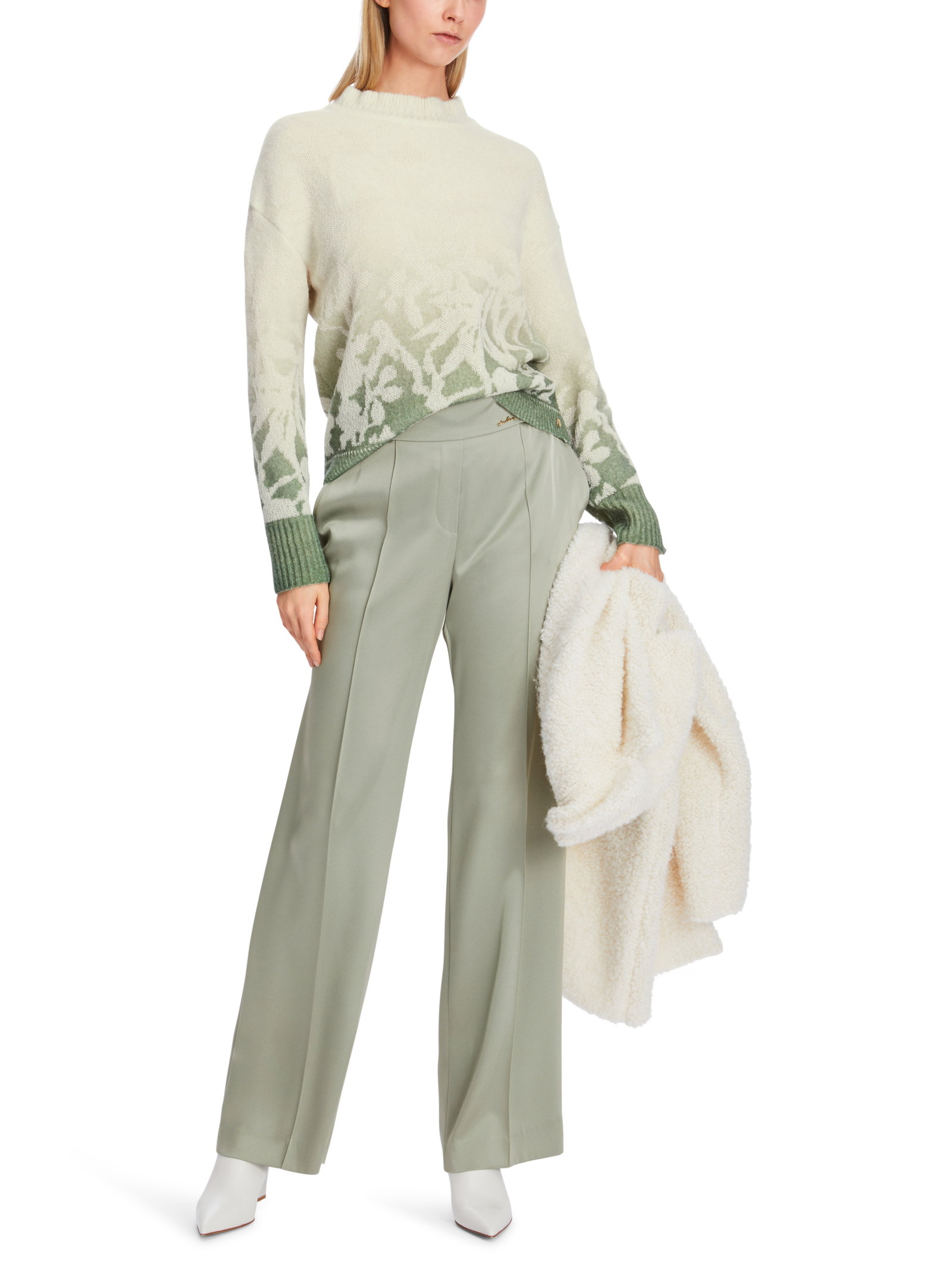 Marc Cain Collections Sweater floraler Strickpullover #2