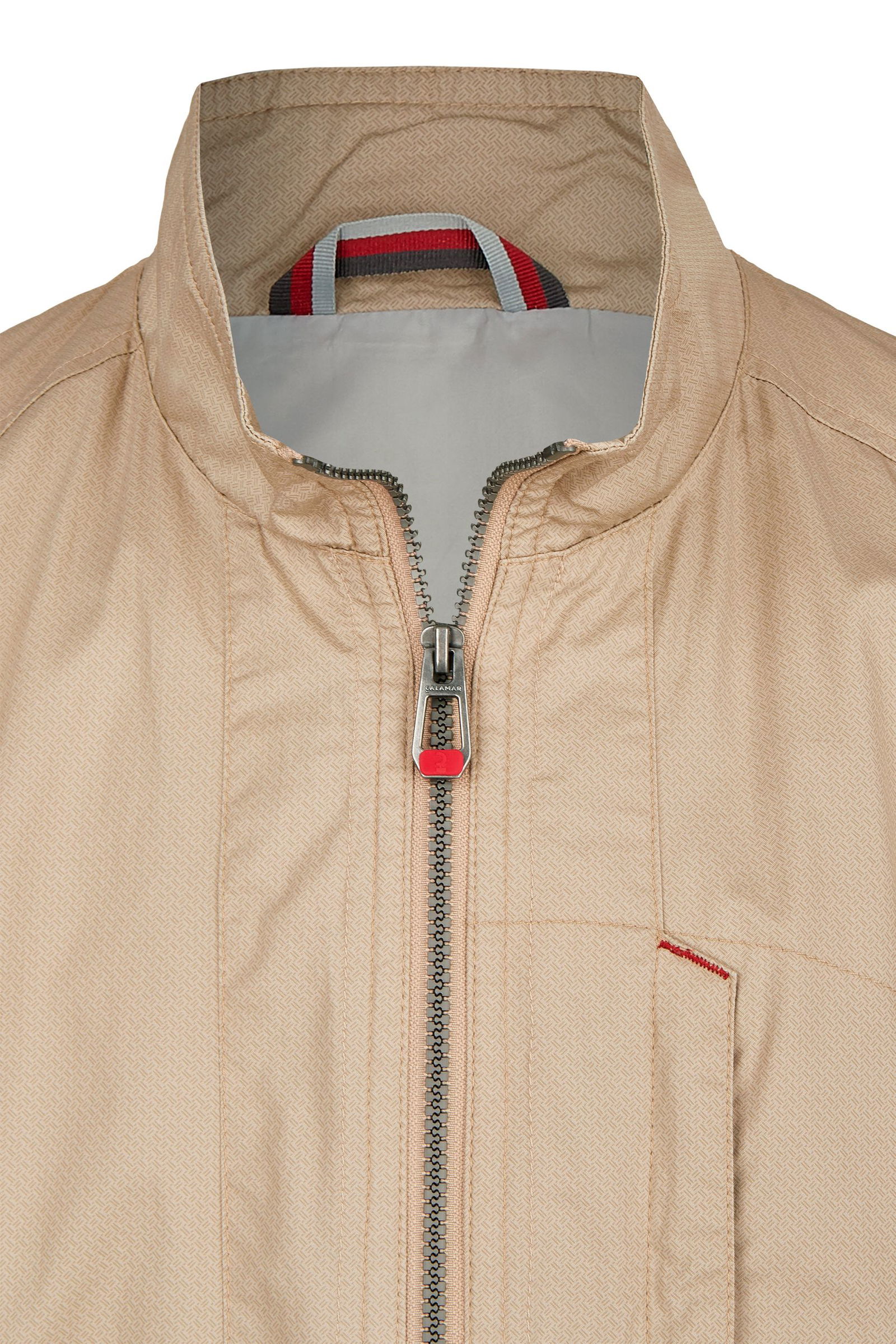 Calamar |  Calamar Lederjacke  | 52 | beige printed