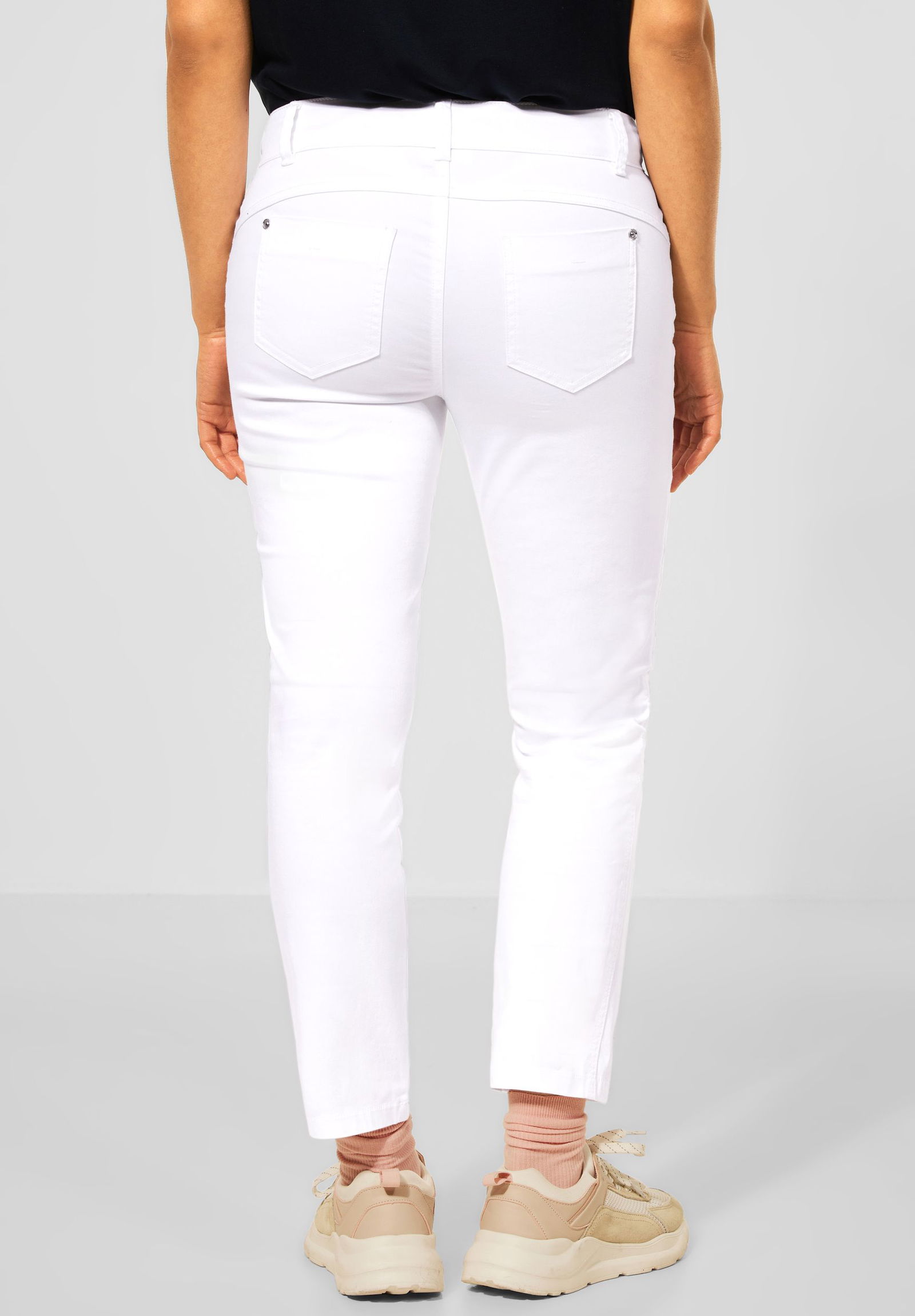 Street One |  Street One Schmale Hose  | 44/26 | white
