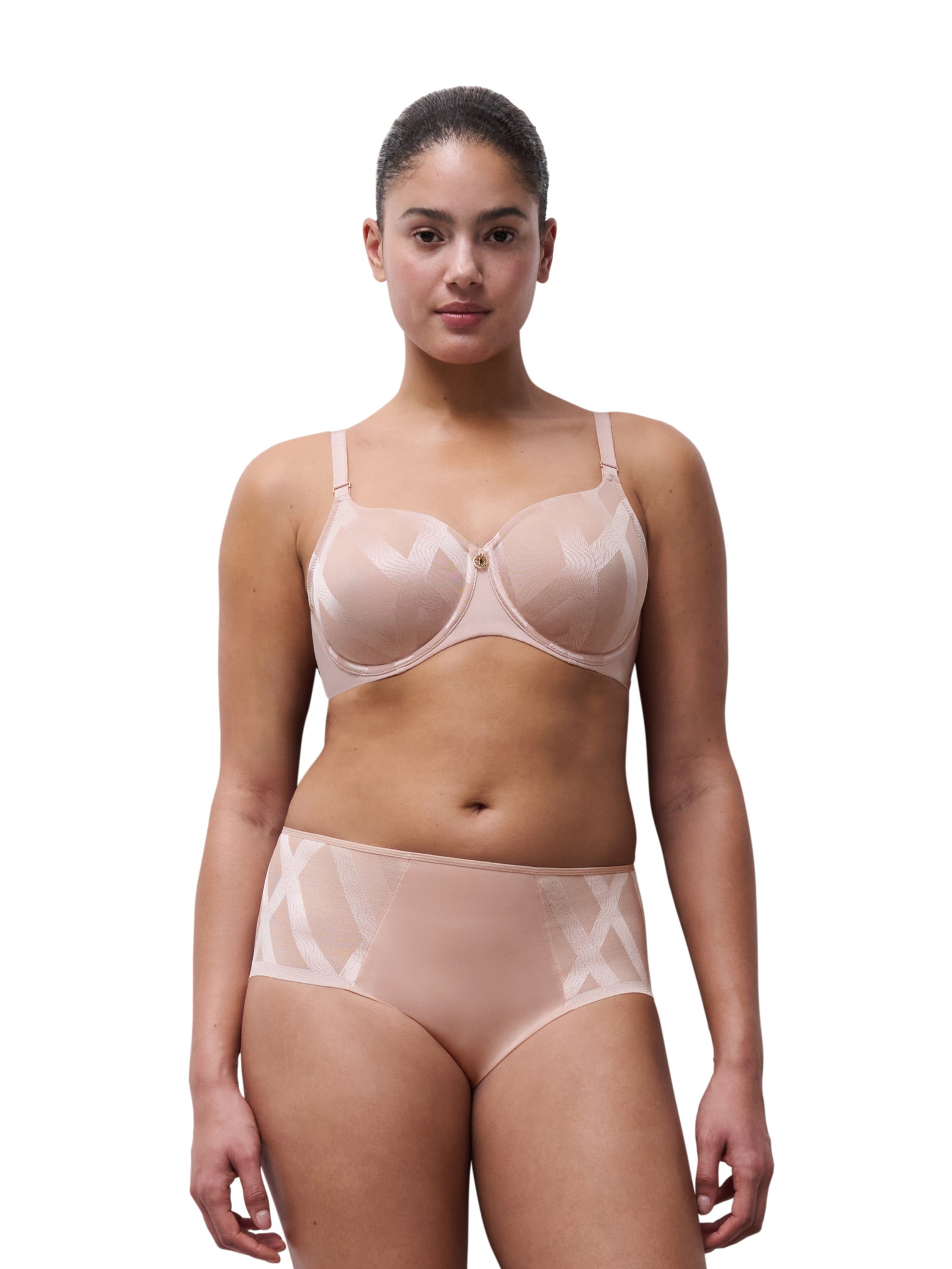 GLAZE LI BH MIT BUEG. SEHR BEDECKEND GEMOLDET, SOFT PINK #5