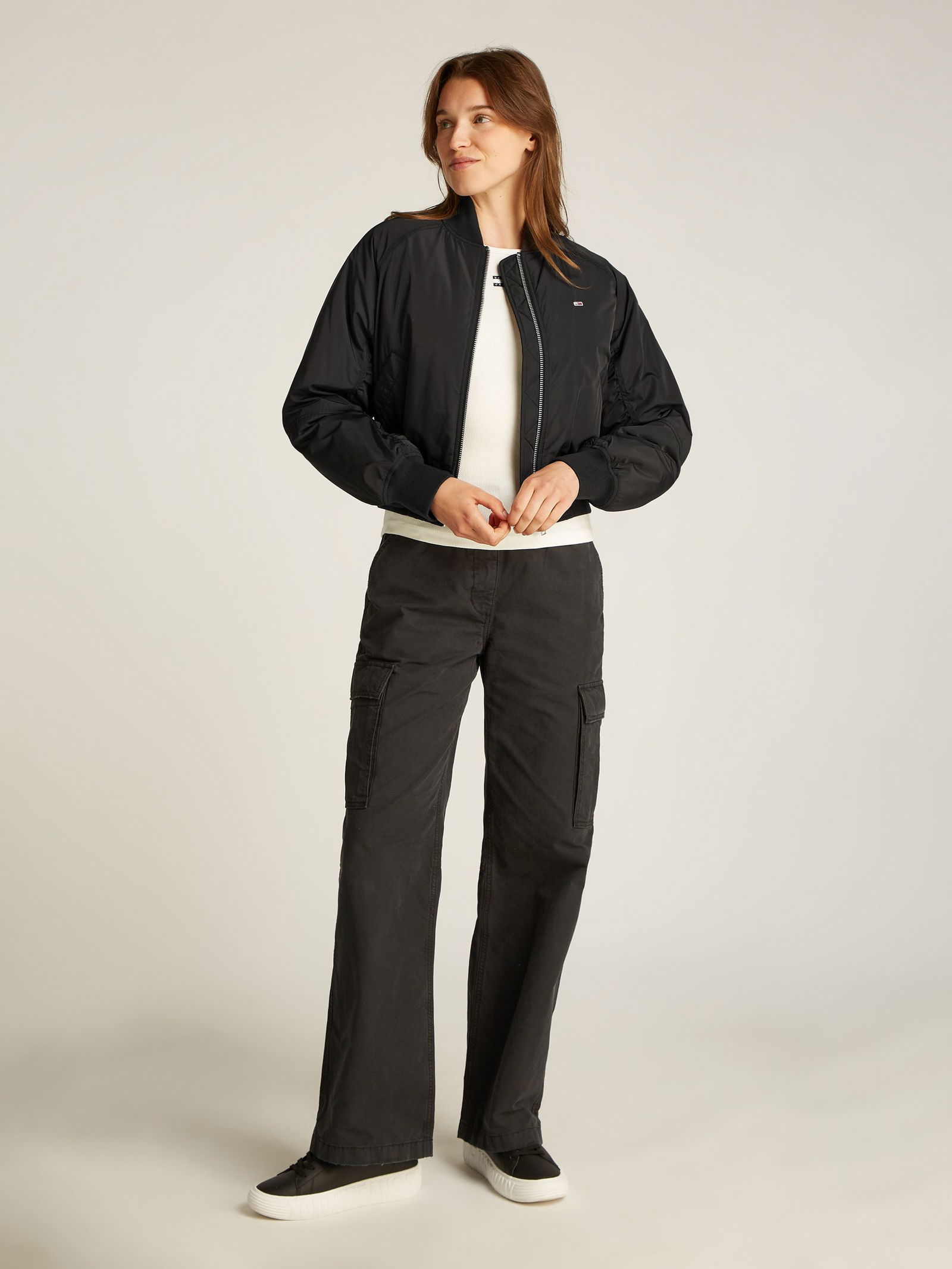  | TJW ESSENTIAL BOMBER JACKET EXT | M | black