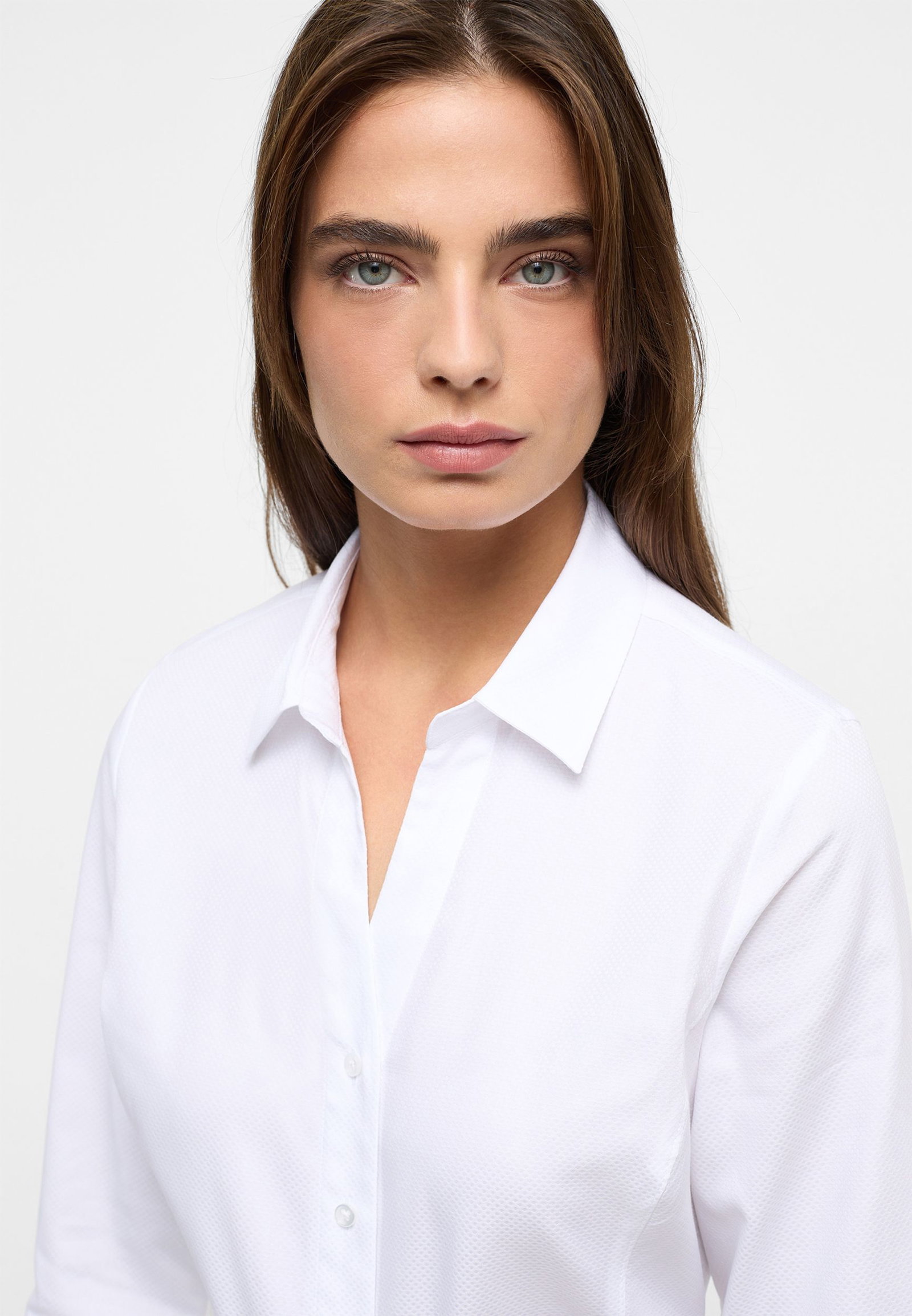 Eterna |  Eterna Businessbluse  | 42 | weiß