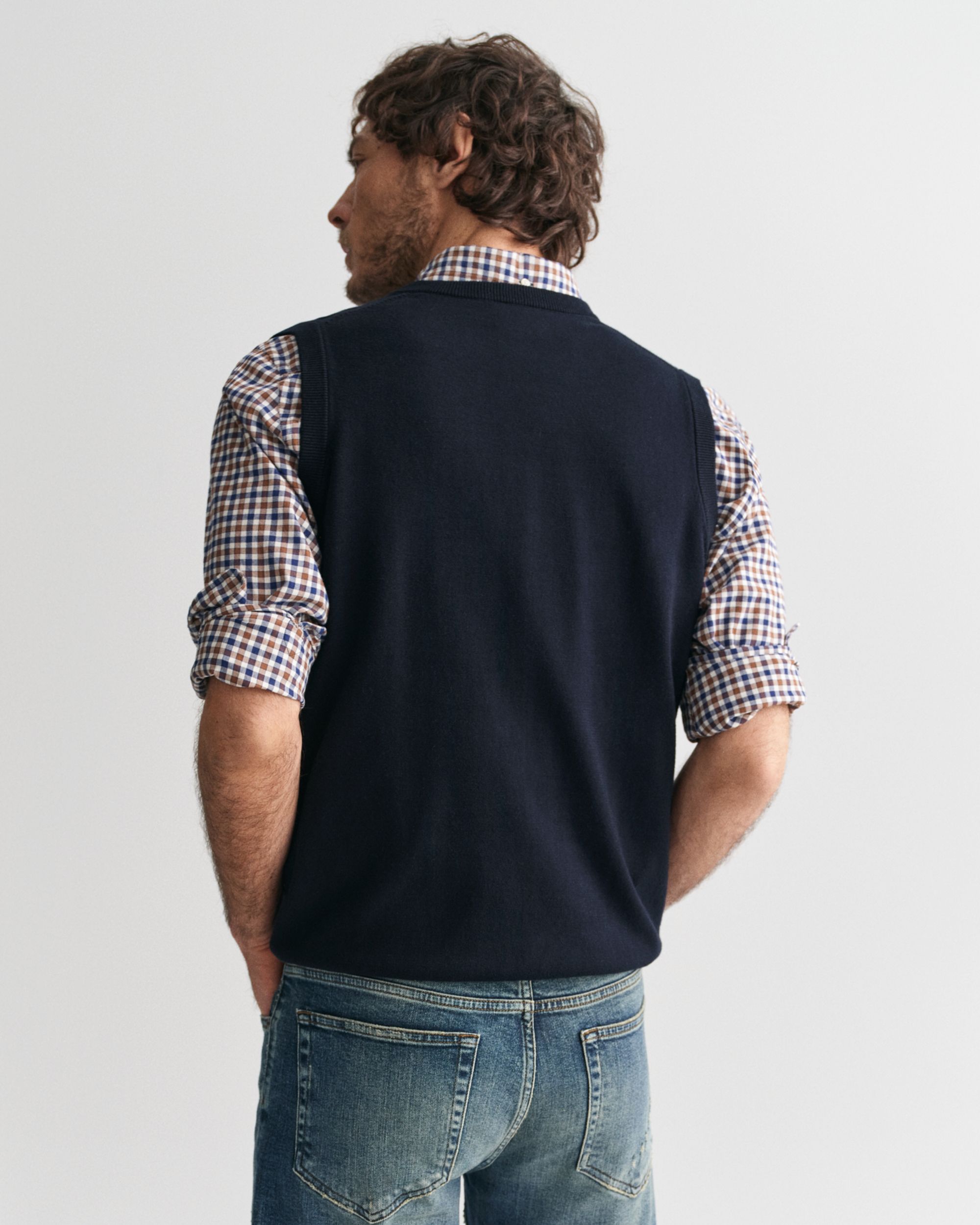 Gant |  Gant Weste  | XXXL | evening blue