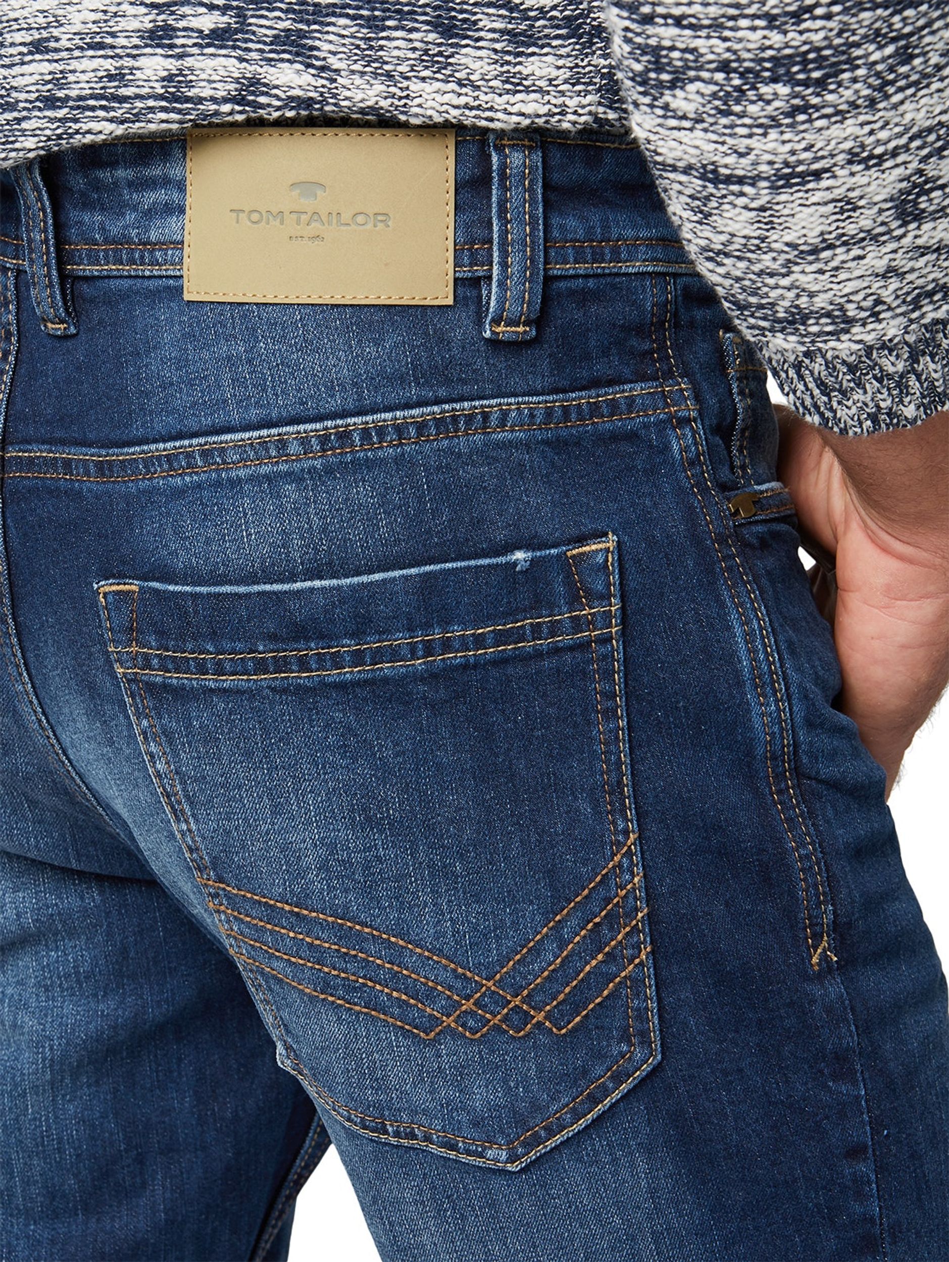 Tom Tailor |  Tom Tailor Slim Jeans  | 32/30 | mid stone wash denim