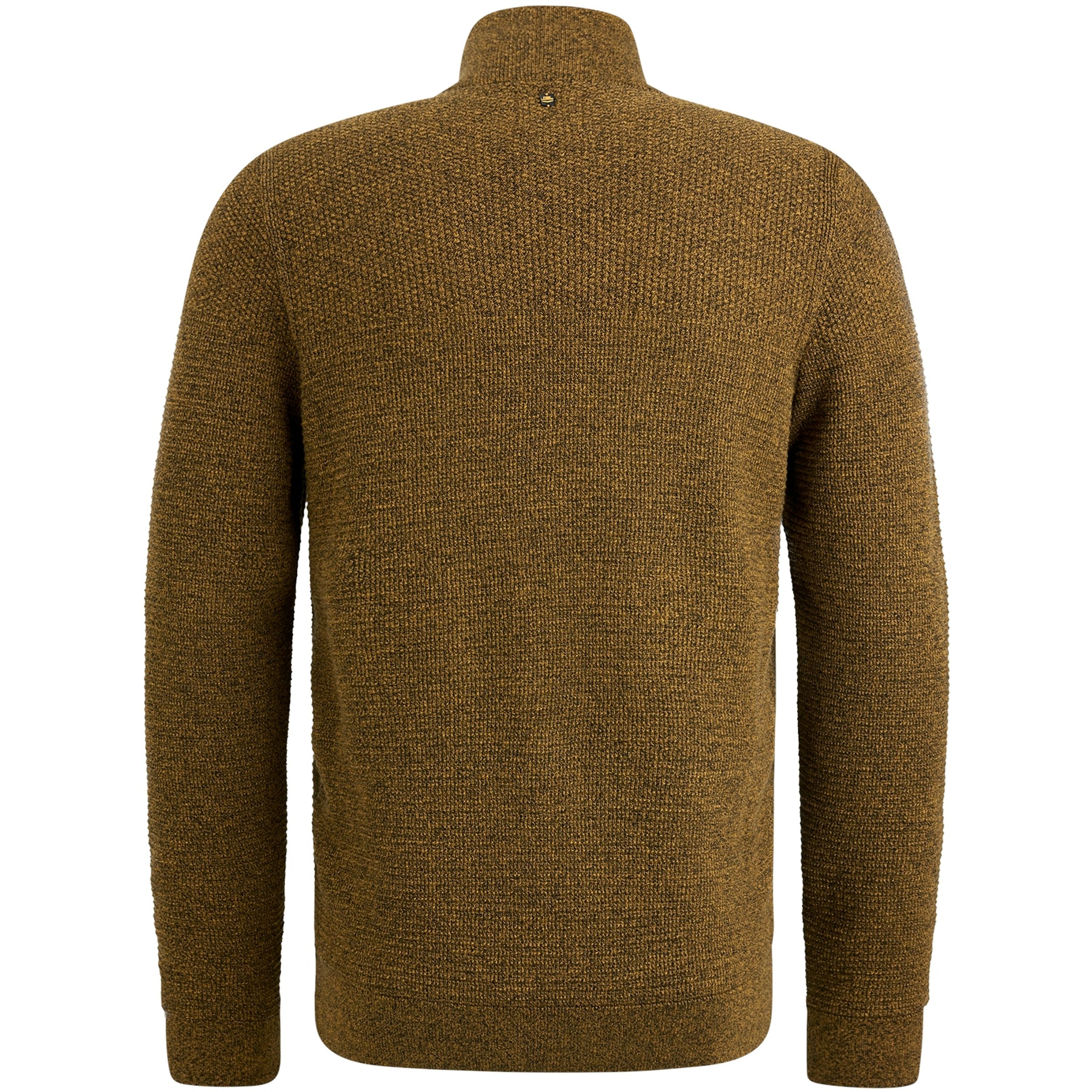 PME Legend |  PME Legend "Half Zip Collar Cotton Mouline" | L | buckthorne brown