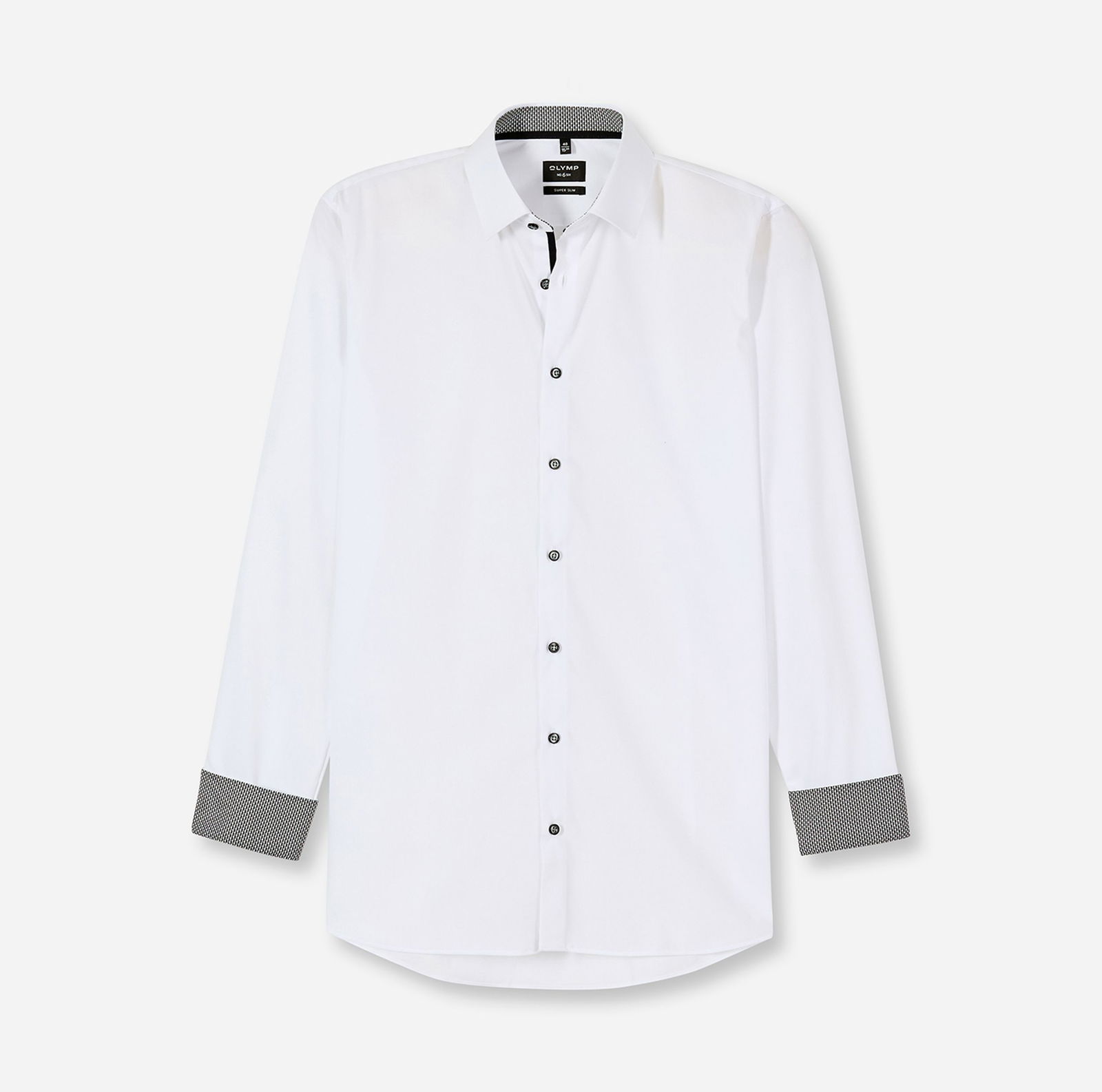 Olymp | Olymp Hemd Slim Fit | 39 | weiß