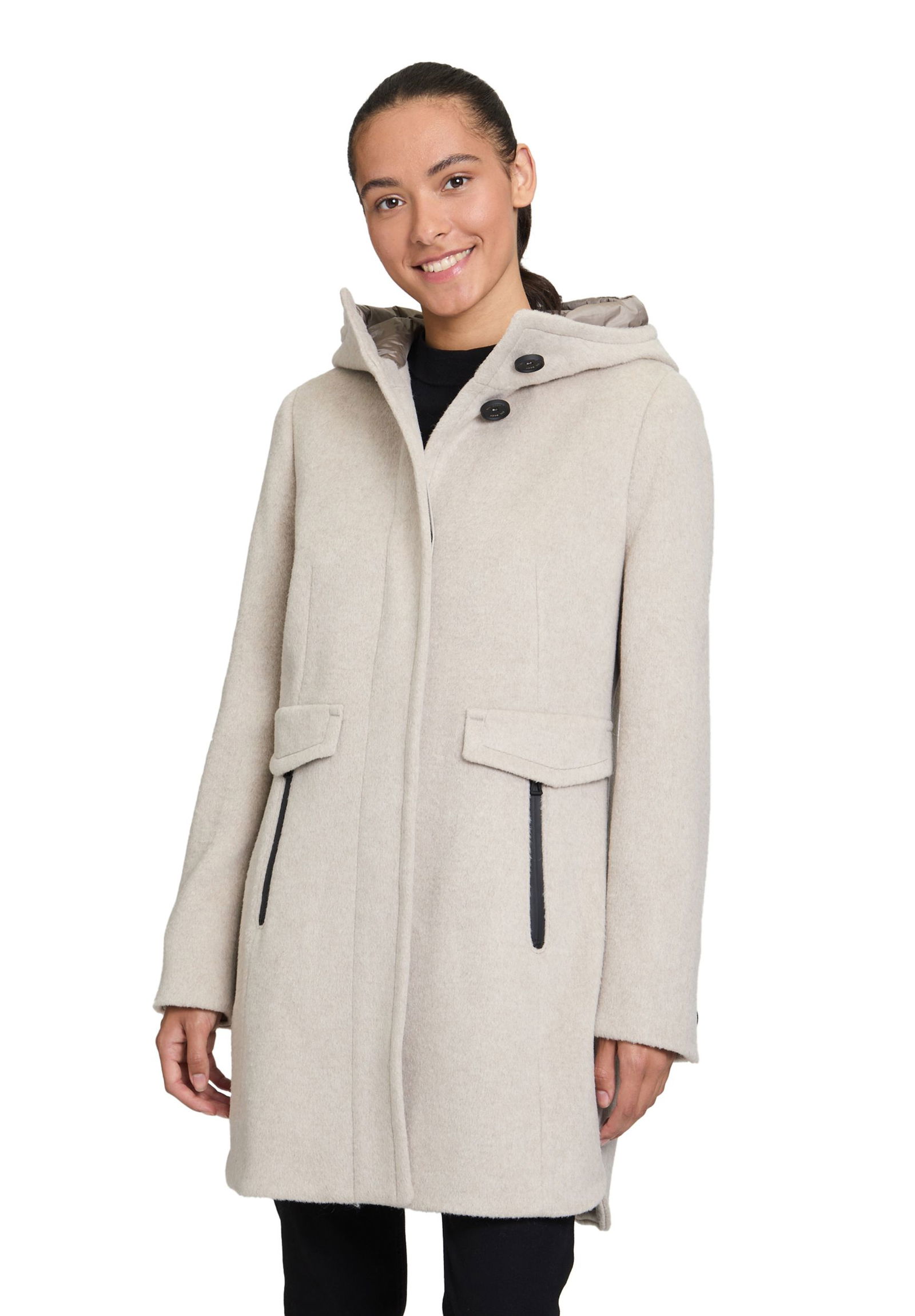 Gil Bret | Wolljacke | 40 | beige melange