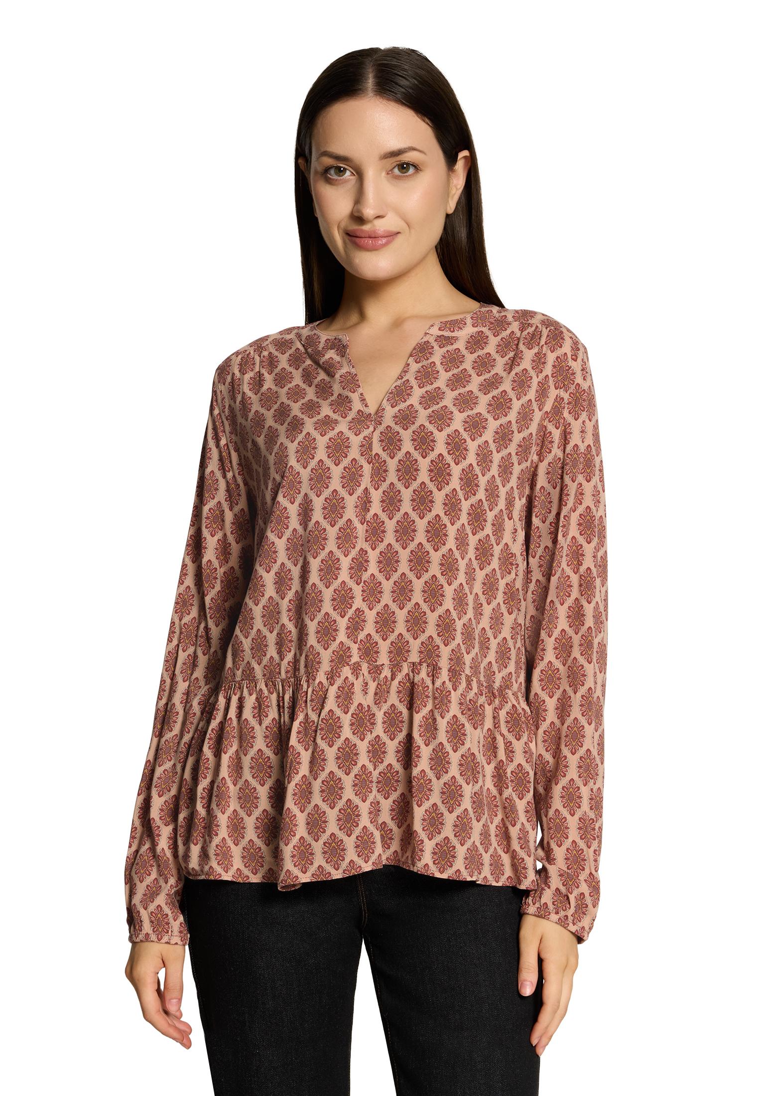 Bluse Kurz 1/1 Arm, Rosé/Rosé #3